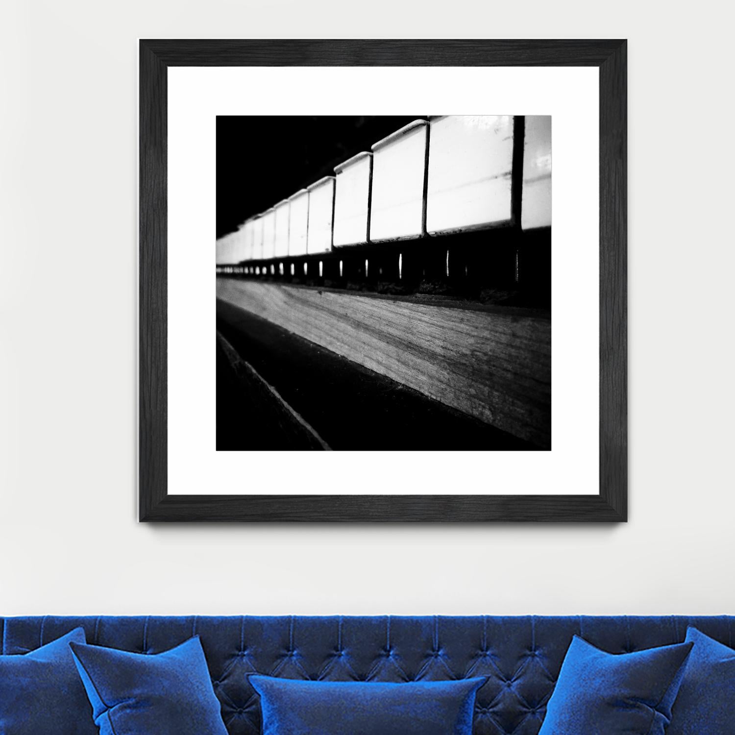 Piano IV by Jean-François Dupuis on GIANT ART - white black & white piano key