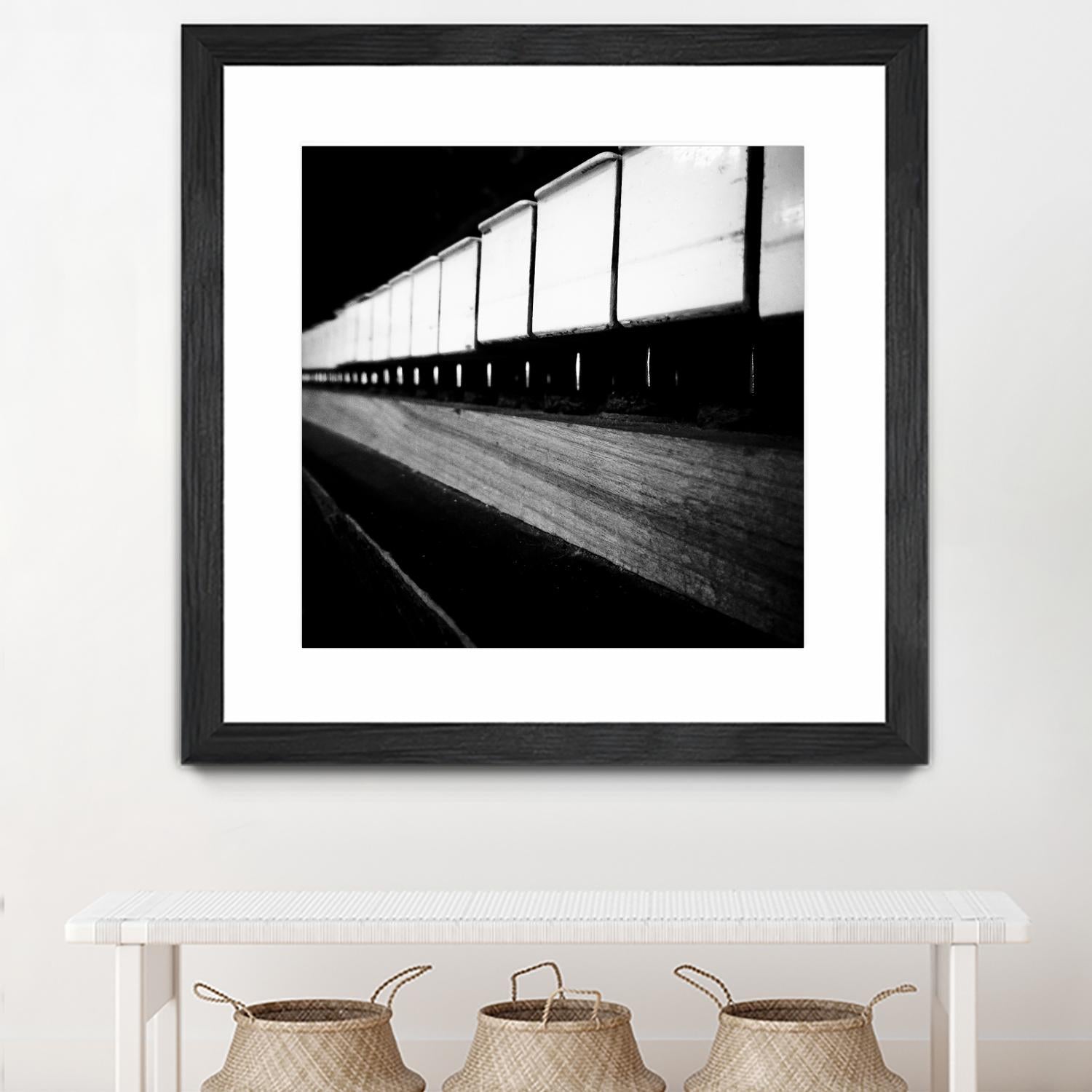 Piano IV by Jean-François Dupuis on GIANT ART - white black & white piano key