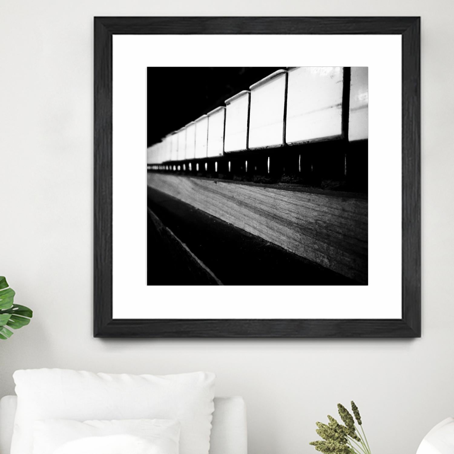 Piano IV by Jean-François Dupuis on GIANT ART - white black & white piano key