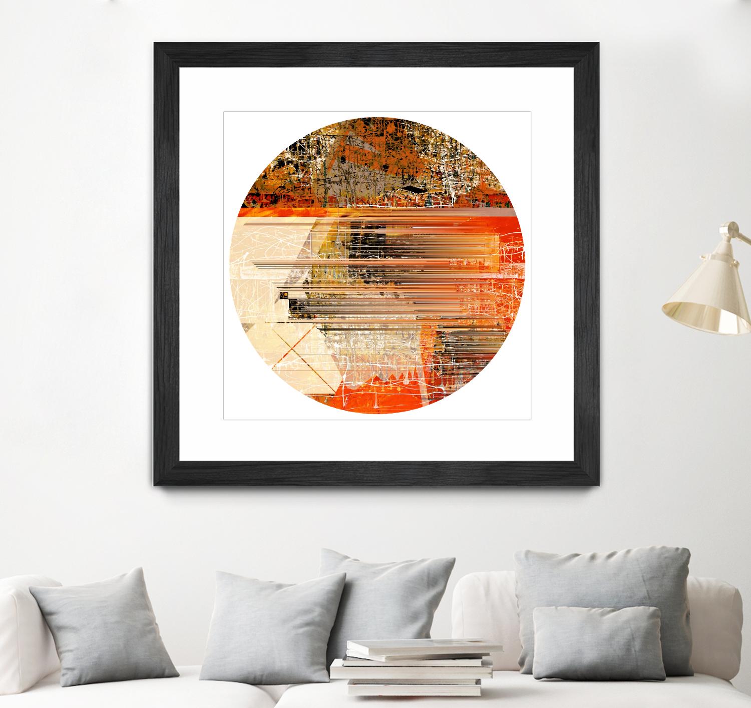 Circa V by Jean-François Dupuis on GIANT ART - yellow abstract