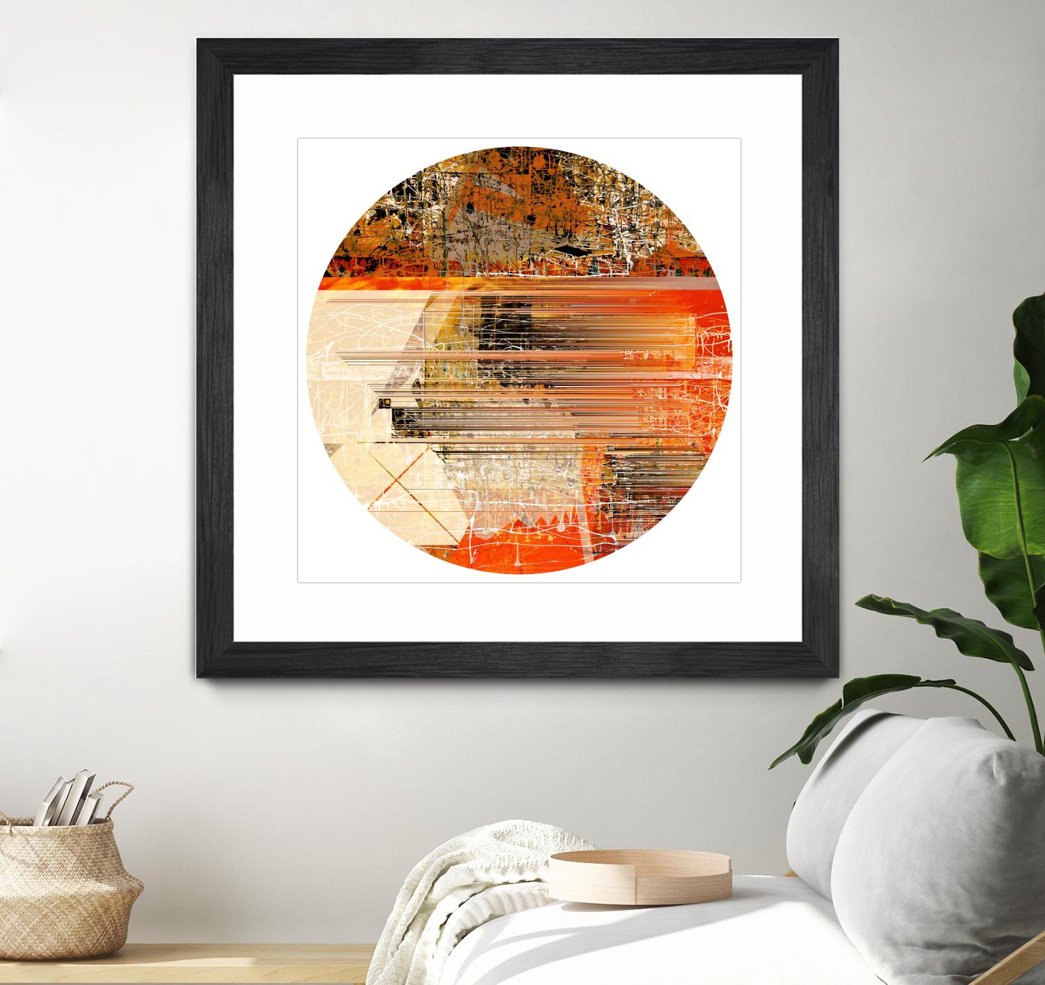 Circa V by Jean-François Dupuis on GIANT ART - yellow abstract