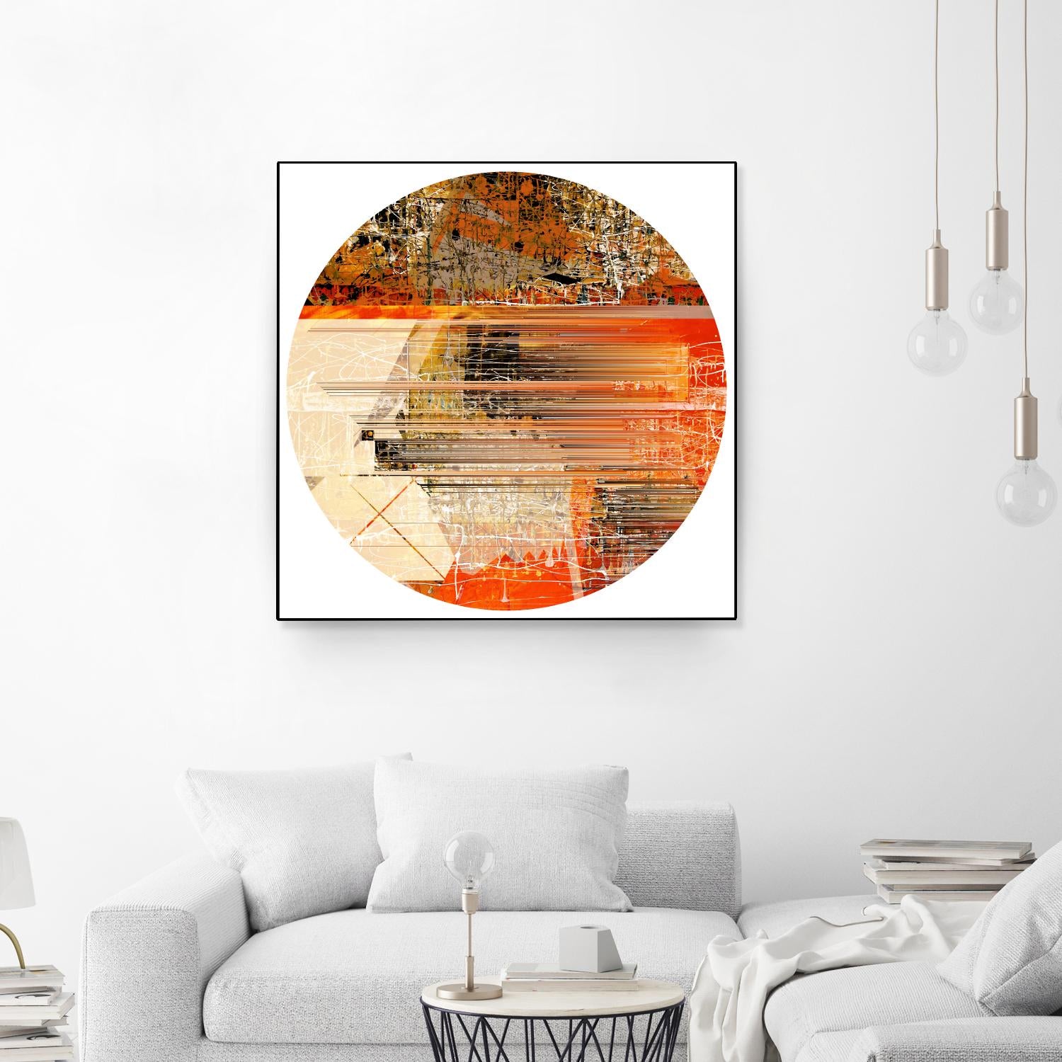 Circa V by Jean-François Dupuis on GIANT ART - yellow abstract