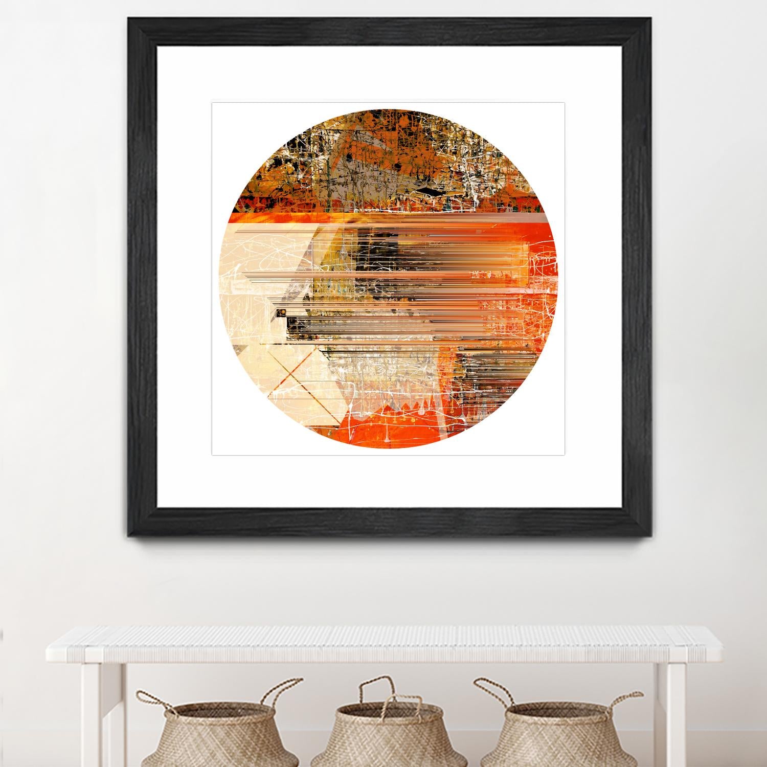 Circa V by Jean-François Dupuis on GIANT ART - yellow abstract