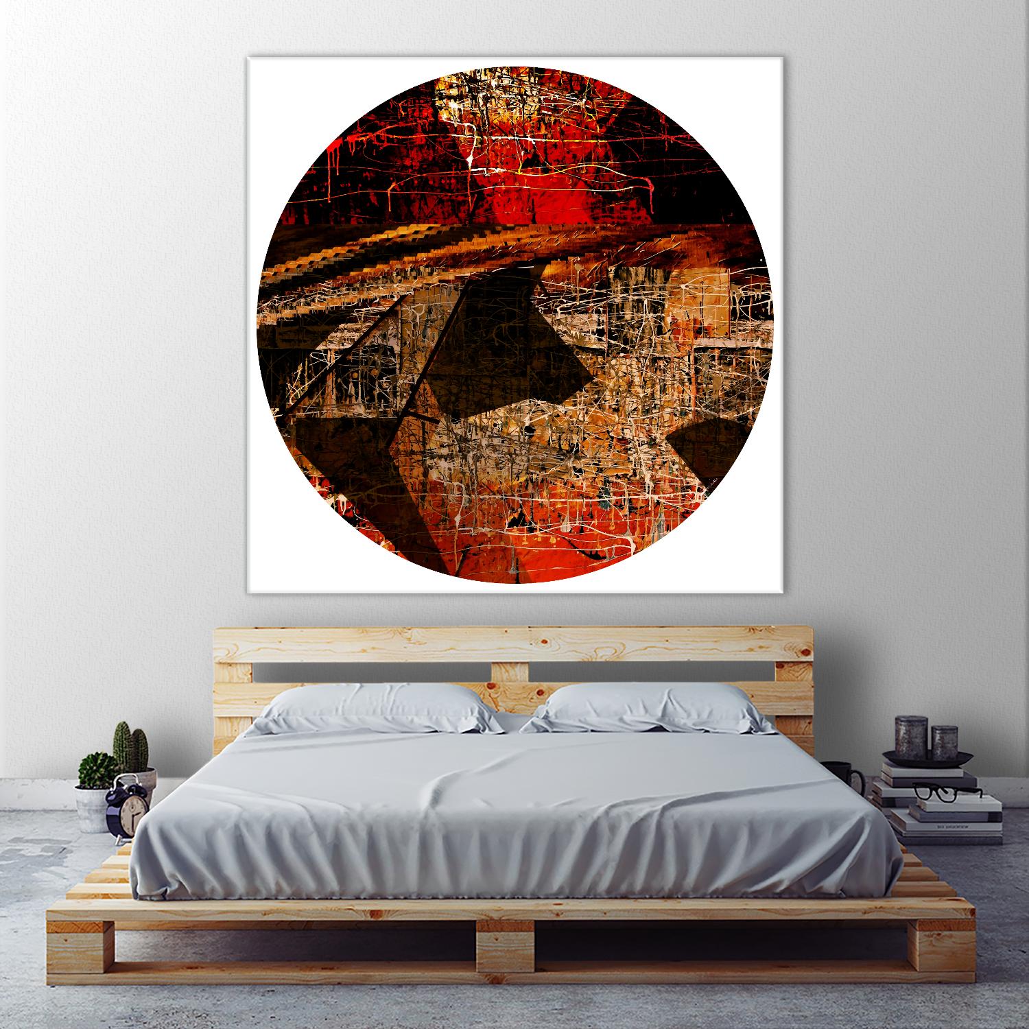 Circa VI by Jean-François Dupuis on GIANT ART - black abstract