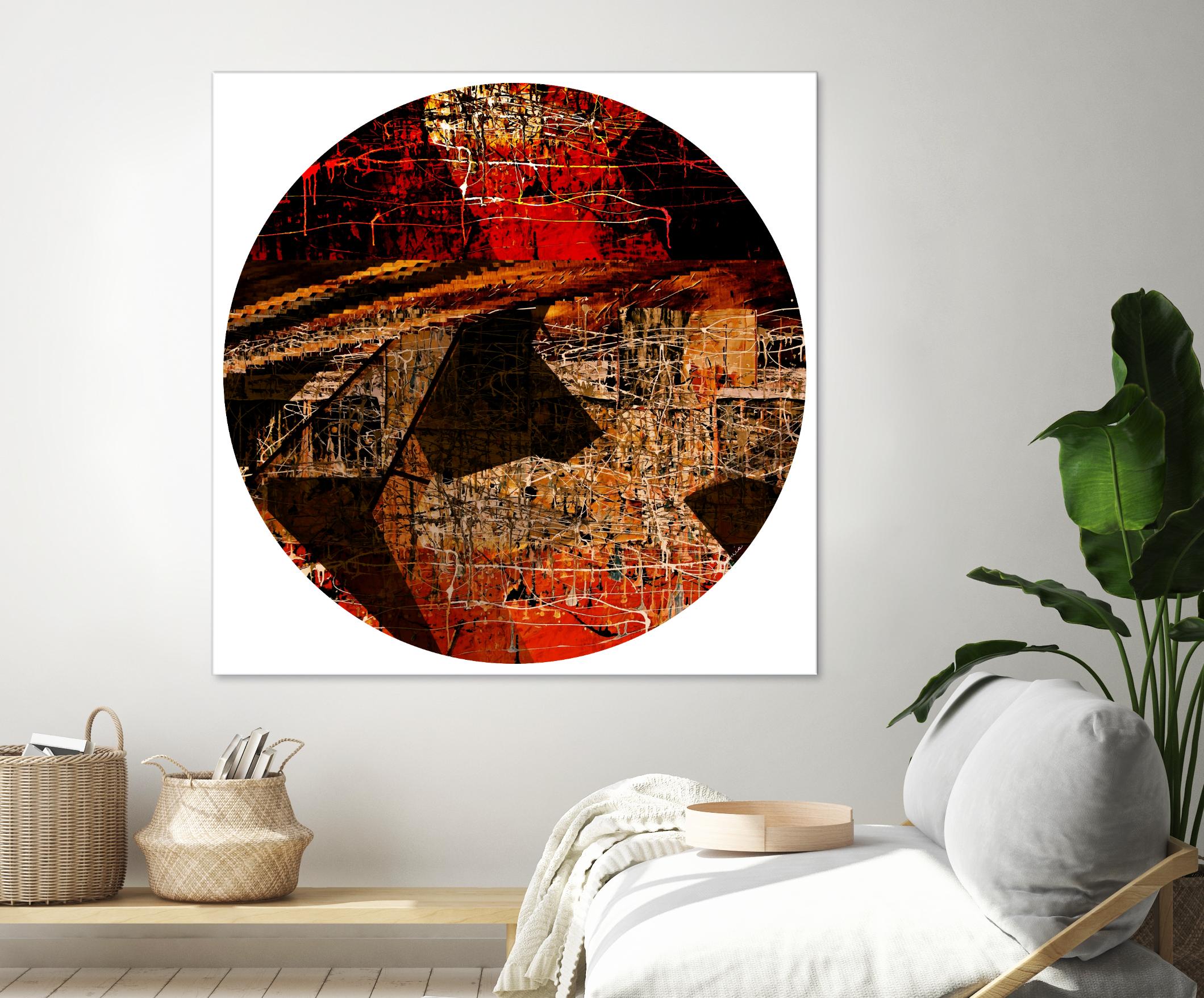 Circa VI by Jean-François Dupuis on GIANT ART - black abstract