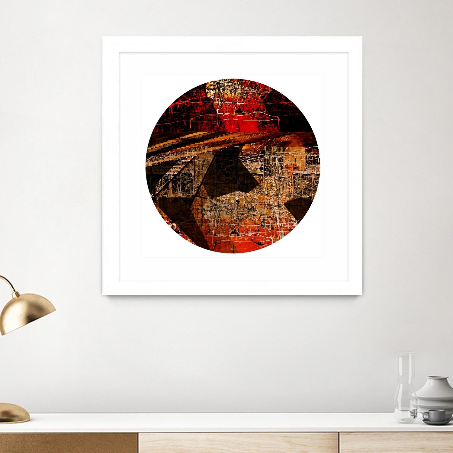 Circa VI by Jean-François Dupuis on GIANT ART - black abstract