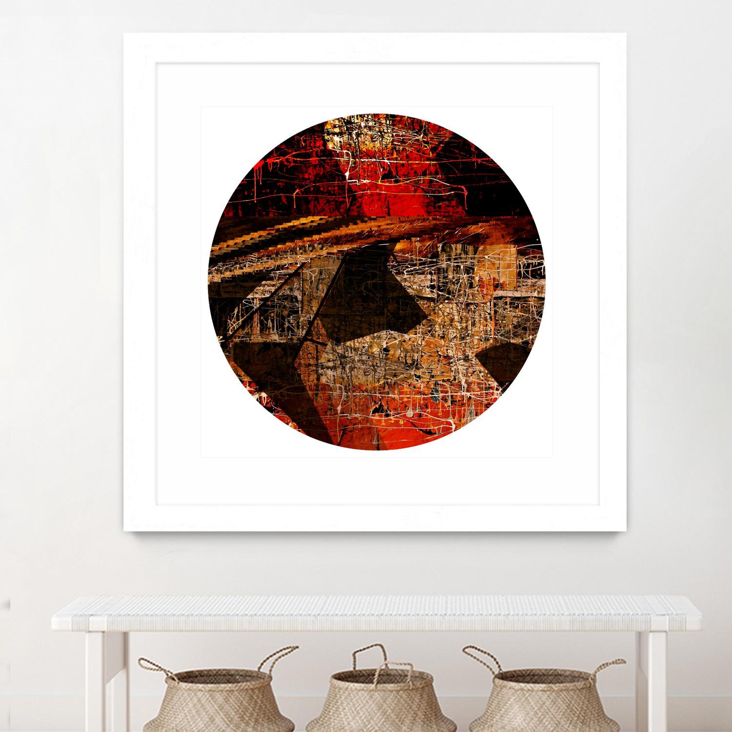 Circa VI by Jean-François Dupuis on GIANT ART - black abstract