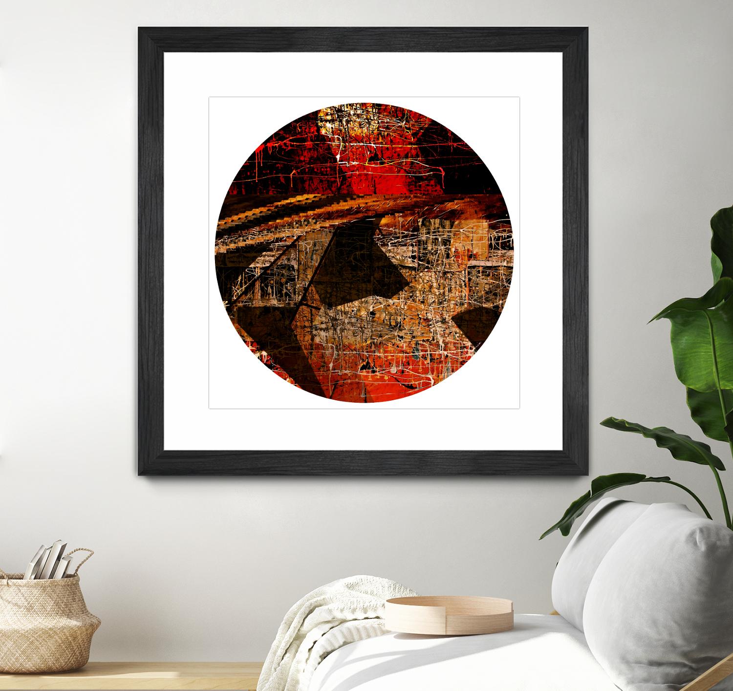 Circa VI by Jean-François Dupuis on GIANT ART - black abstract