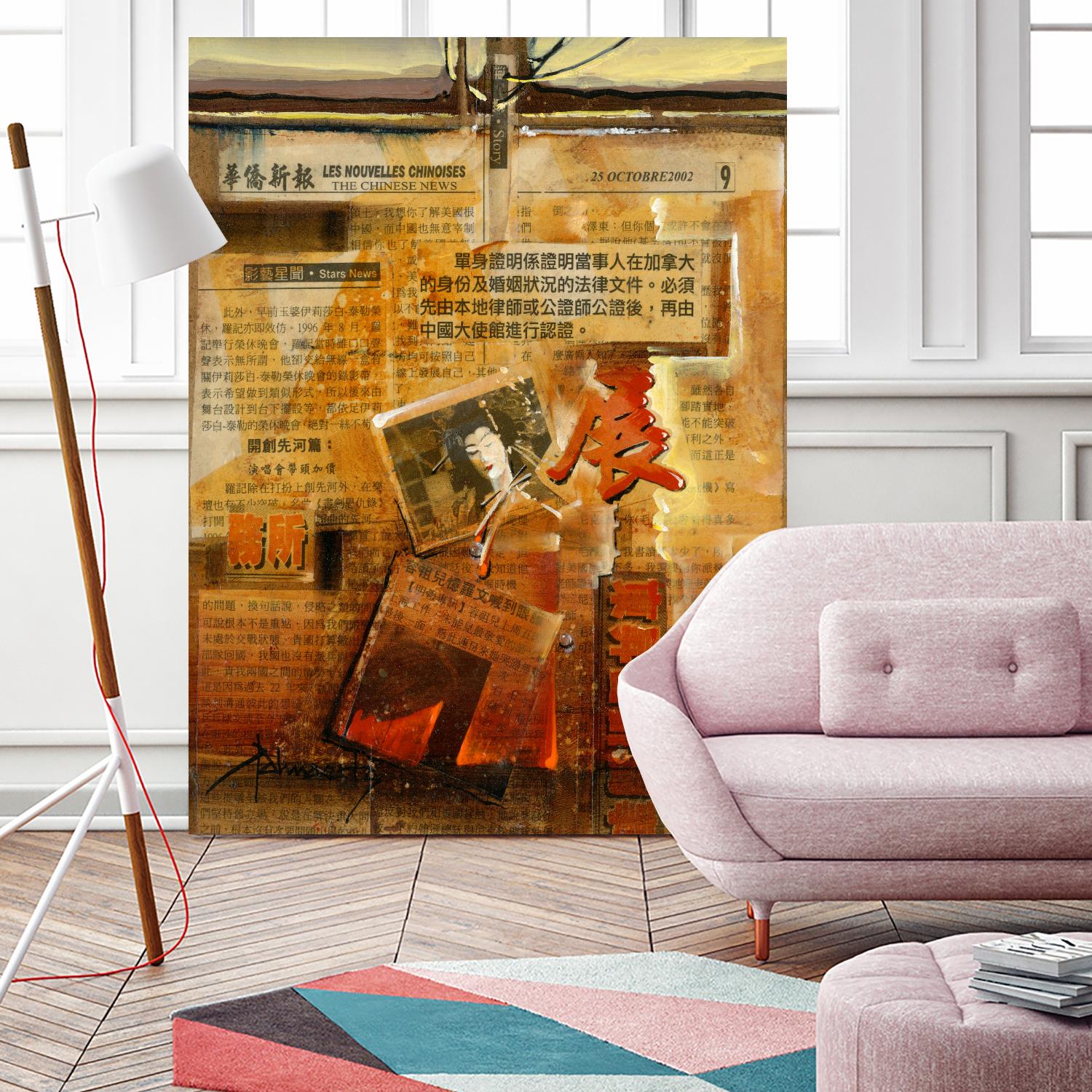 Perle d’Orient by Roland Palmaerts on GIANT ART - brown abstract