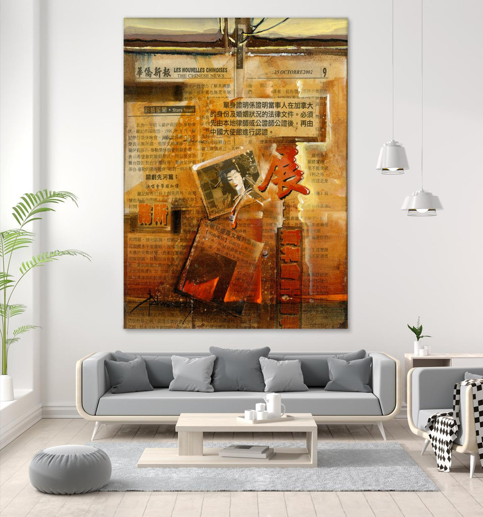 Perle d’Orient by Roland Palmaerts on GIANT ART - brown abstract