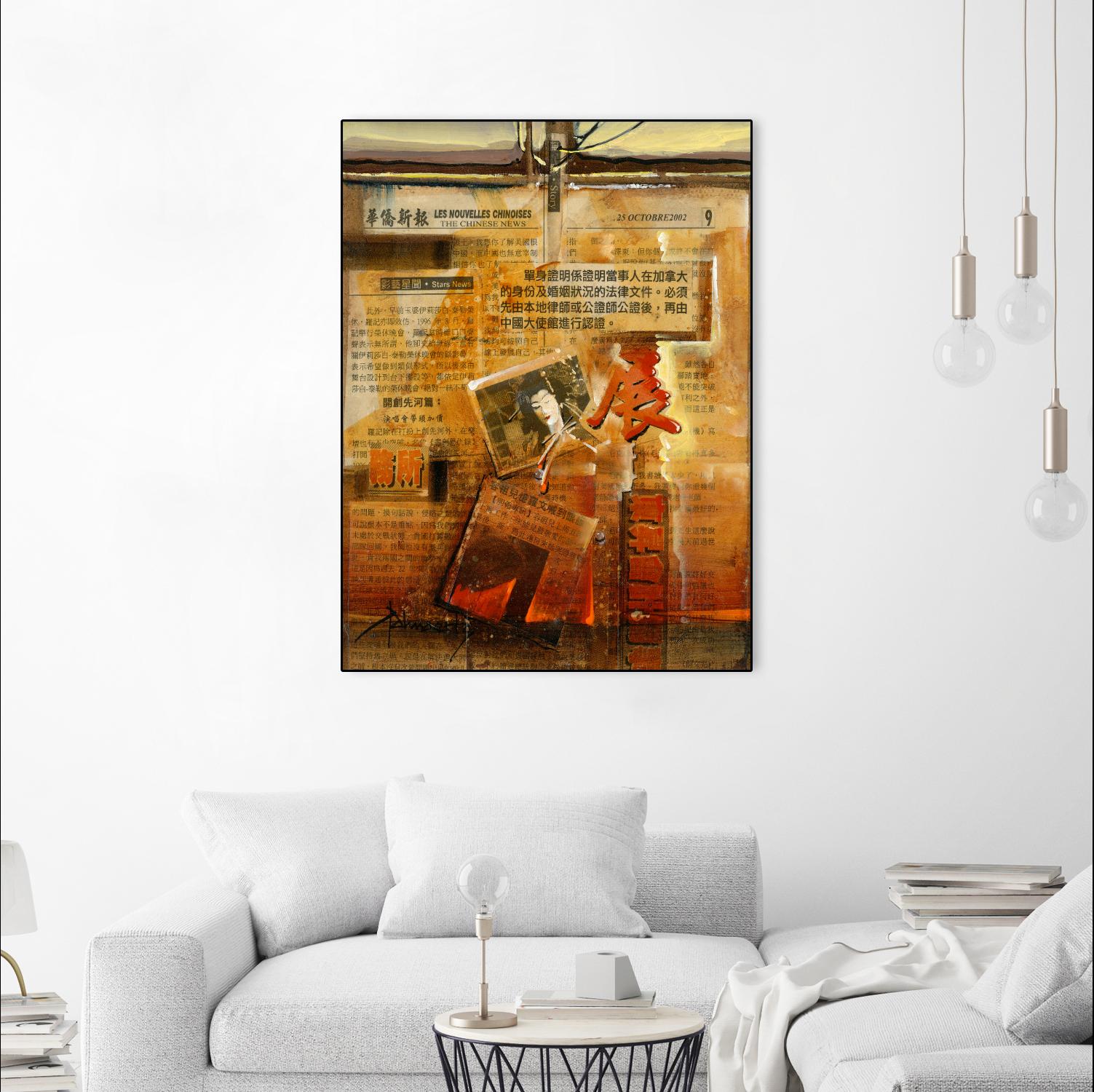 Perle d’Orient by Roland Palmaerts on GIANT ART - brown abstract