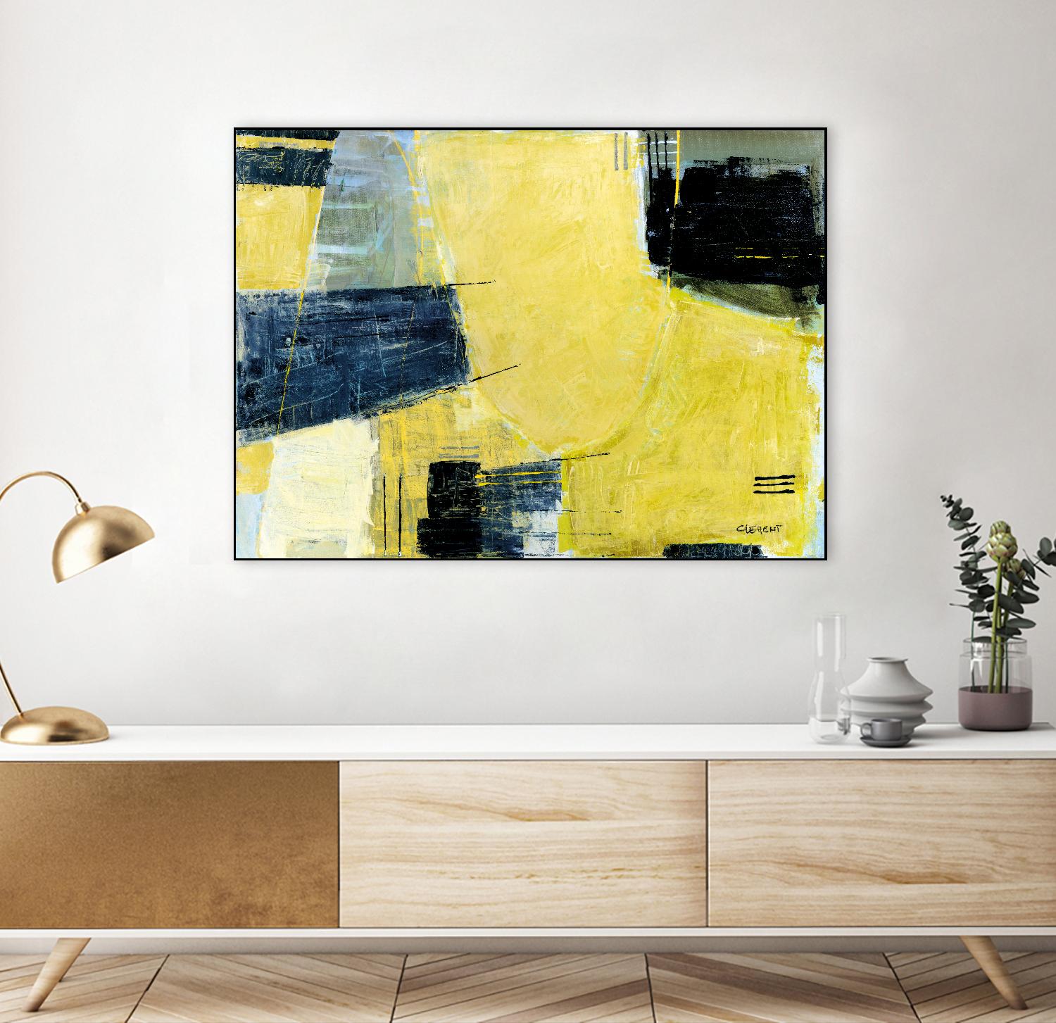 Séduction by Jacques Clement on GIANT ART - grey abstract