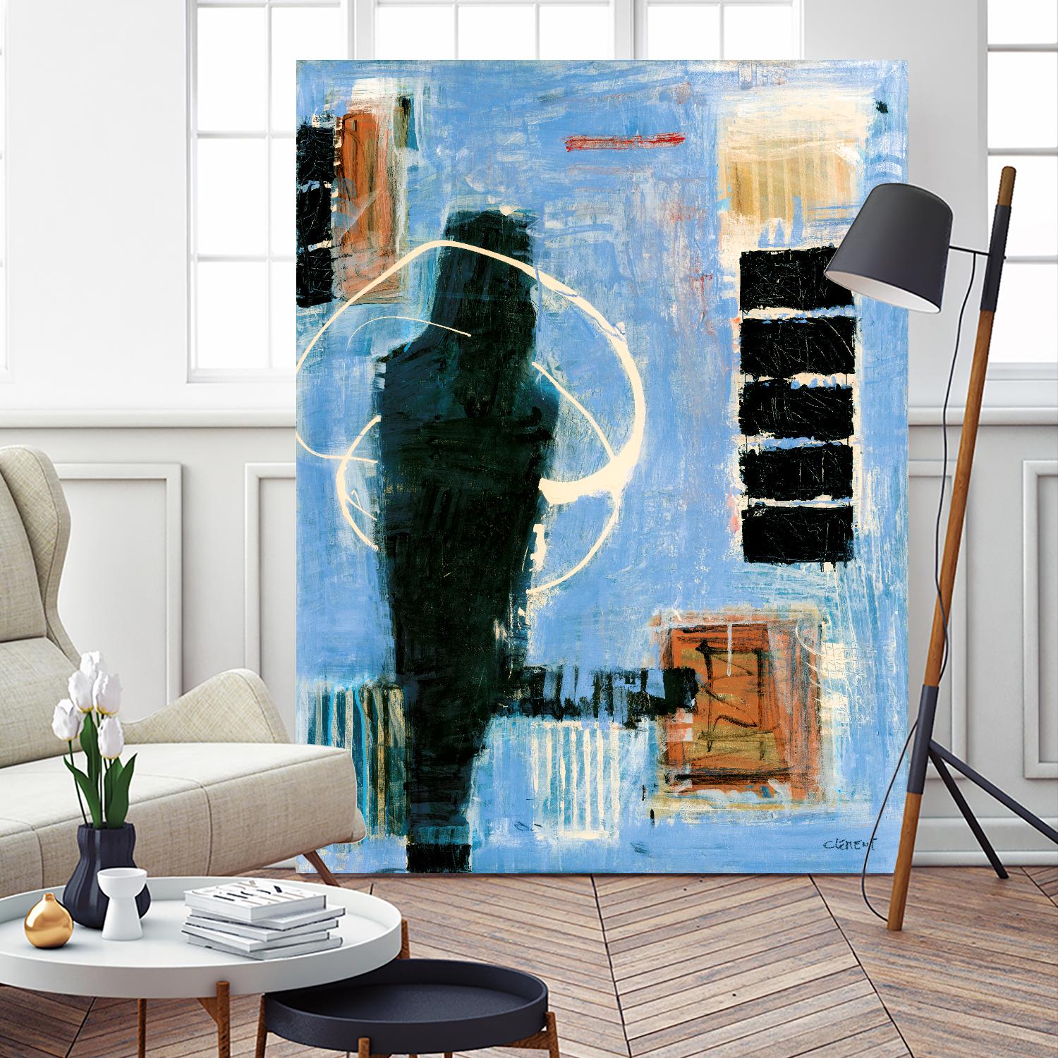 Ravissement by Jacques Clement on GIANT ART - black abstract