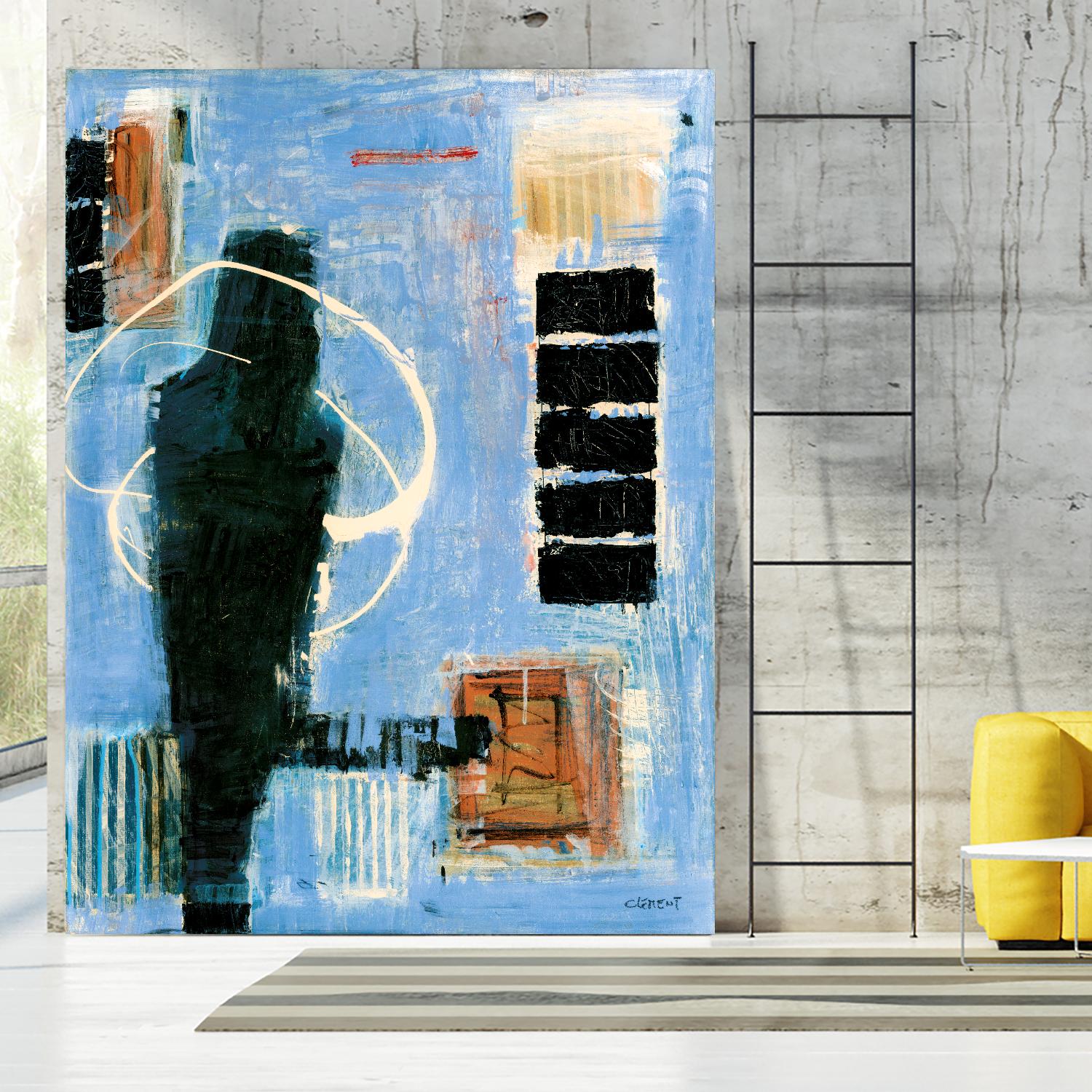 Ravissement by Jacques Clement on GIANT ART - black abstract