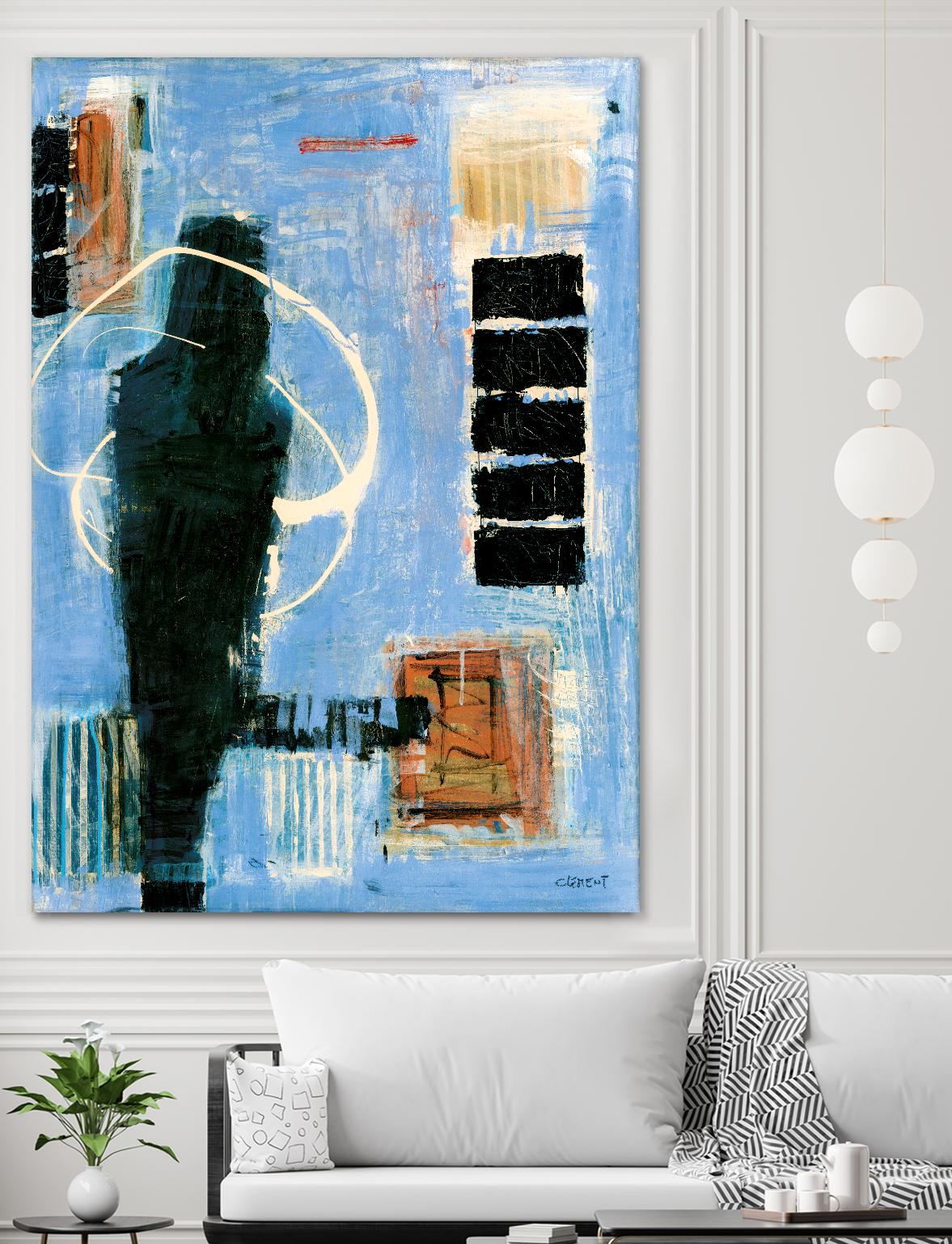 Ravissement by Jacques Clement on GIANT ART - black abstract