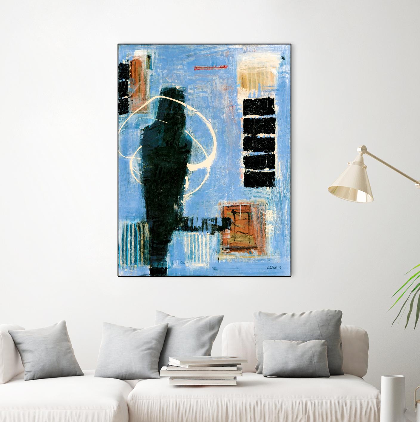 Ravissement by Jacques Clement on GIANT ART - black abstract