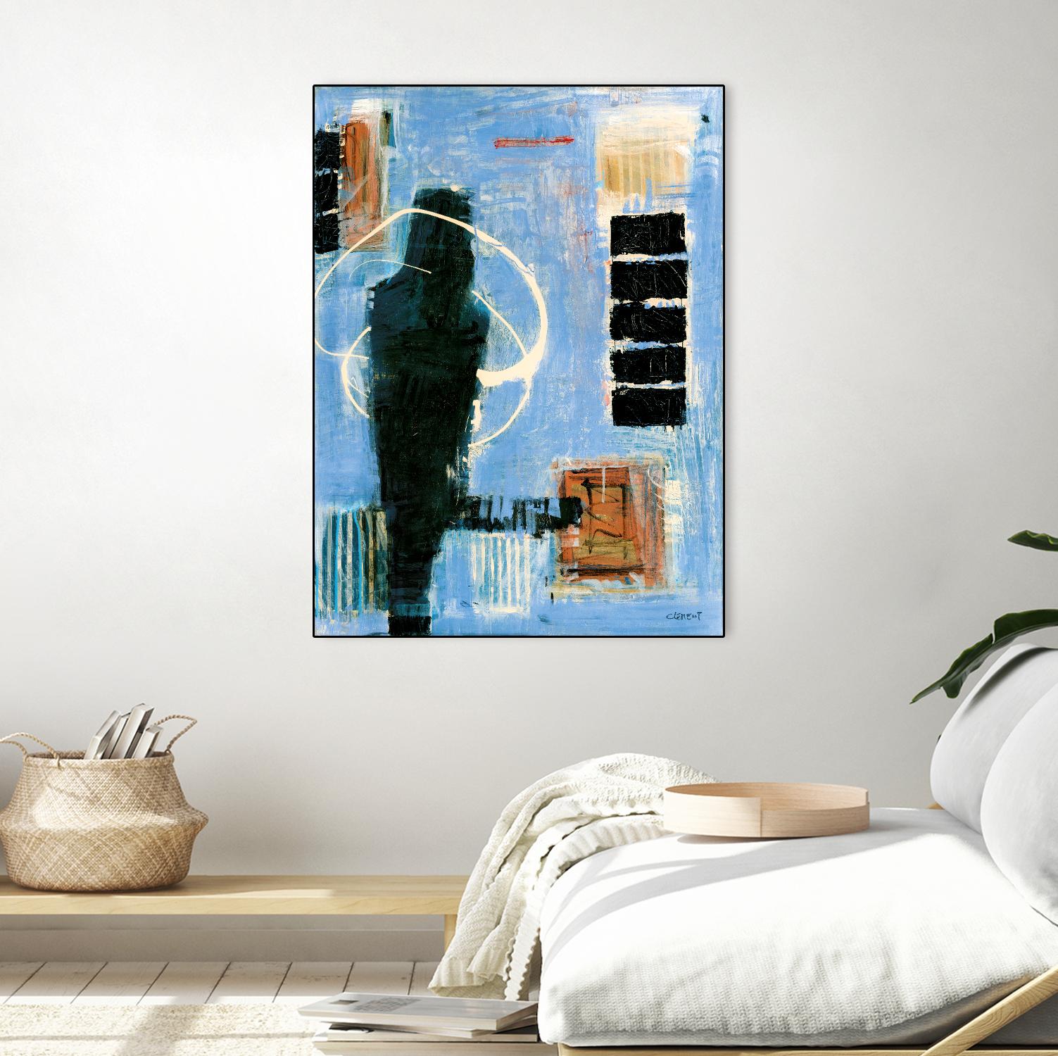 Ravissement by Jacques Clement on GIANT ART - black abstract