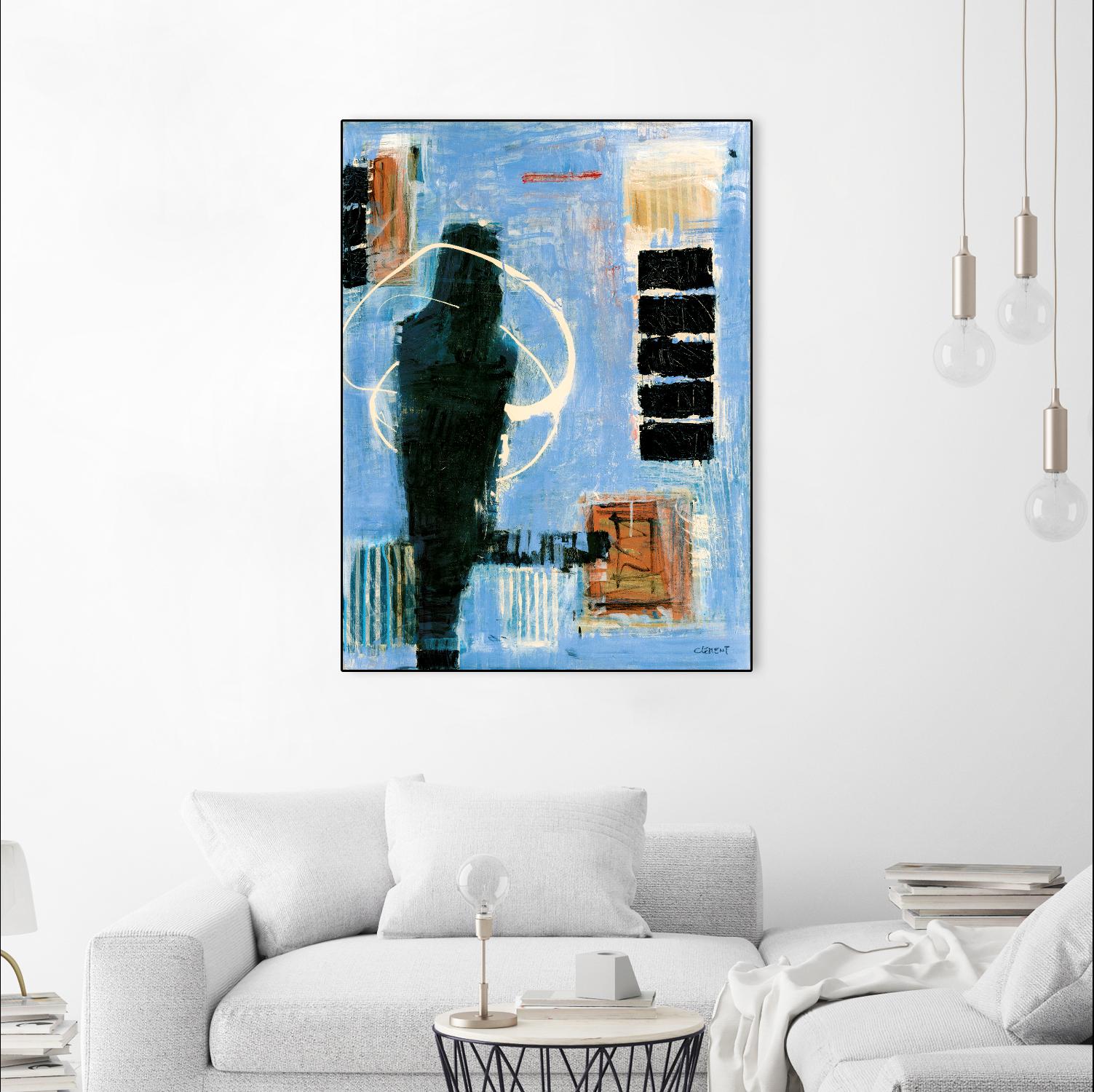 Ravissement by Jacques Clement on GIANT ART - black abstract