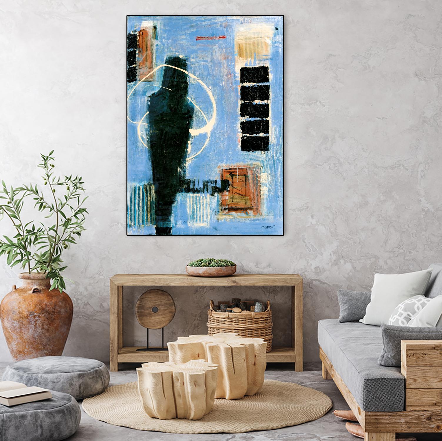 Ravissement by Jacques Clement on GIANT ART - black abstract