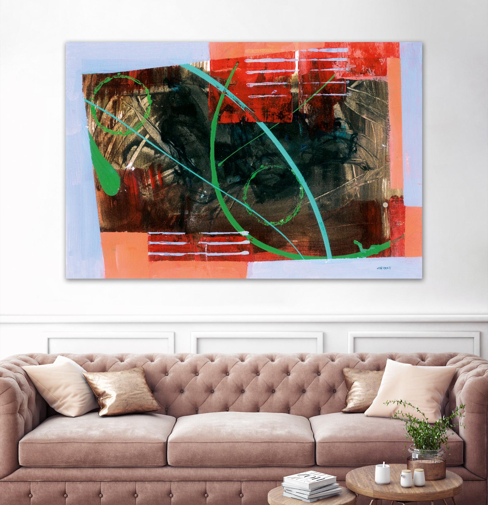 Réjouissance by Jacques Clement on GIANT ART - black abstract