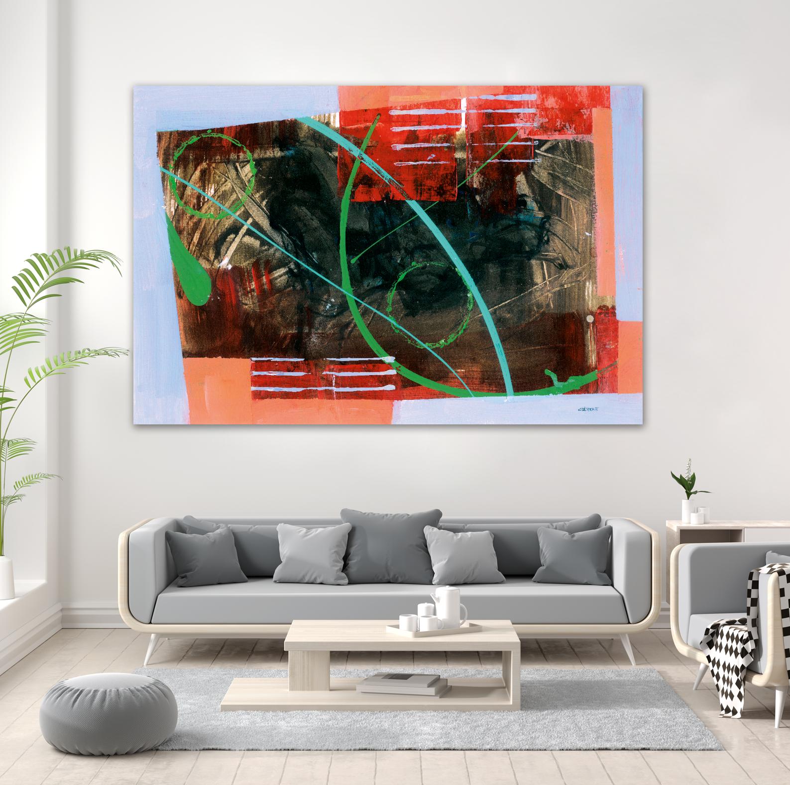 Réjouissance by Jacques Clement on GIANT ART - black abstract