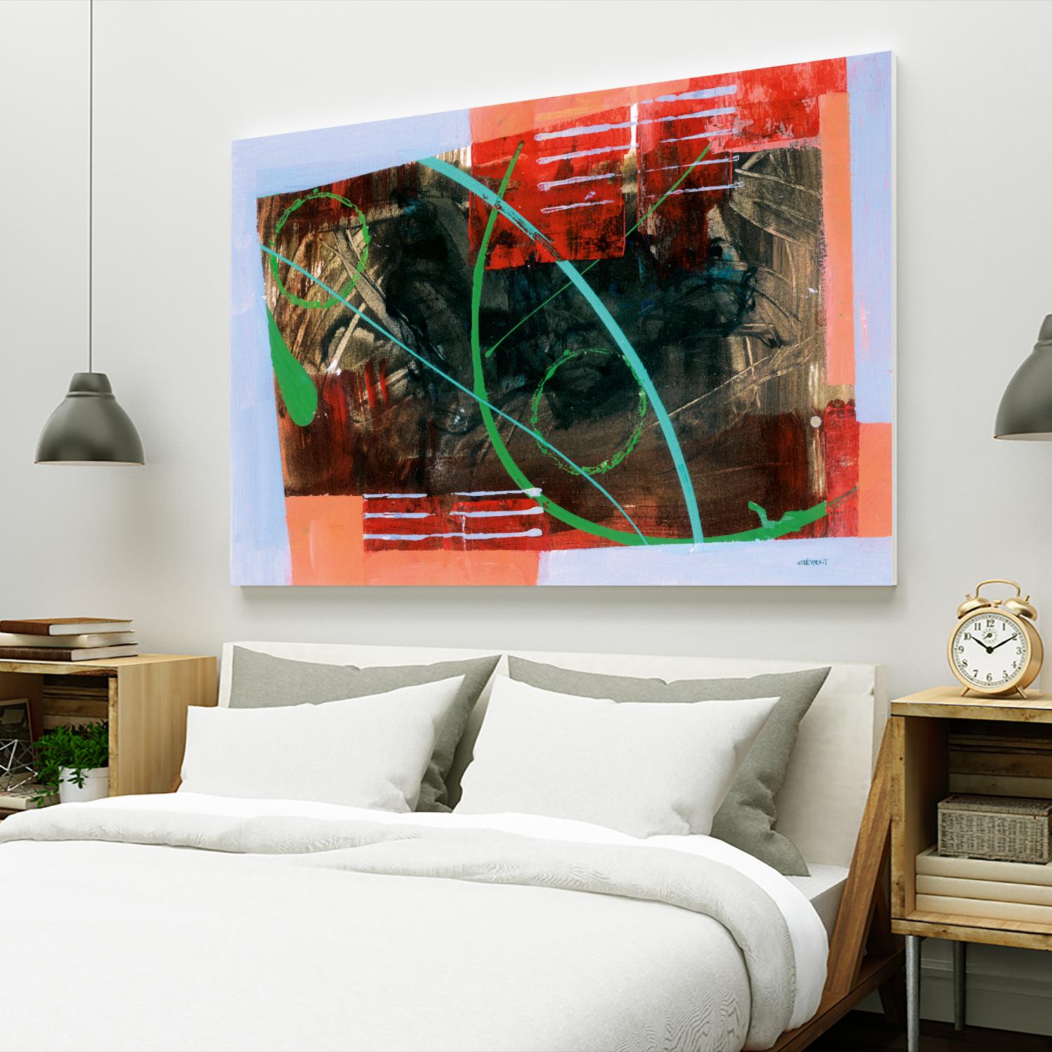 Réjouissance by Jacques Clement on GIANT ART - black abstract