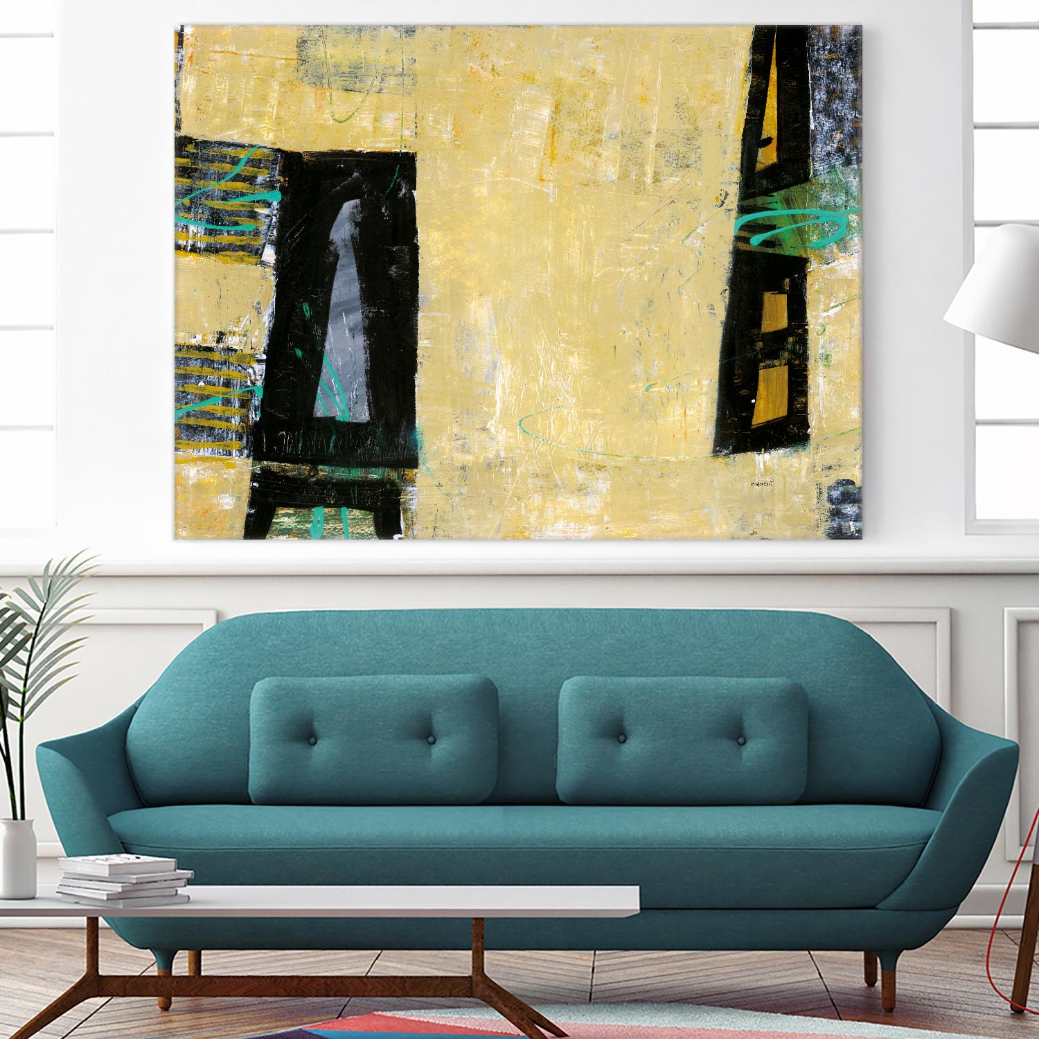 Grâce by Jacques Clement on GIANT ART - black abstract