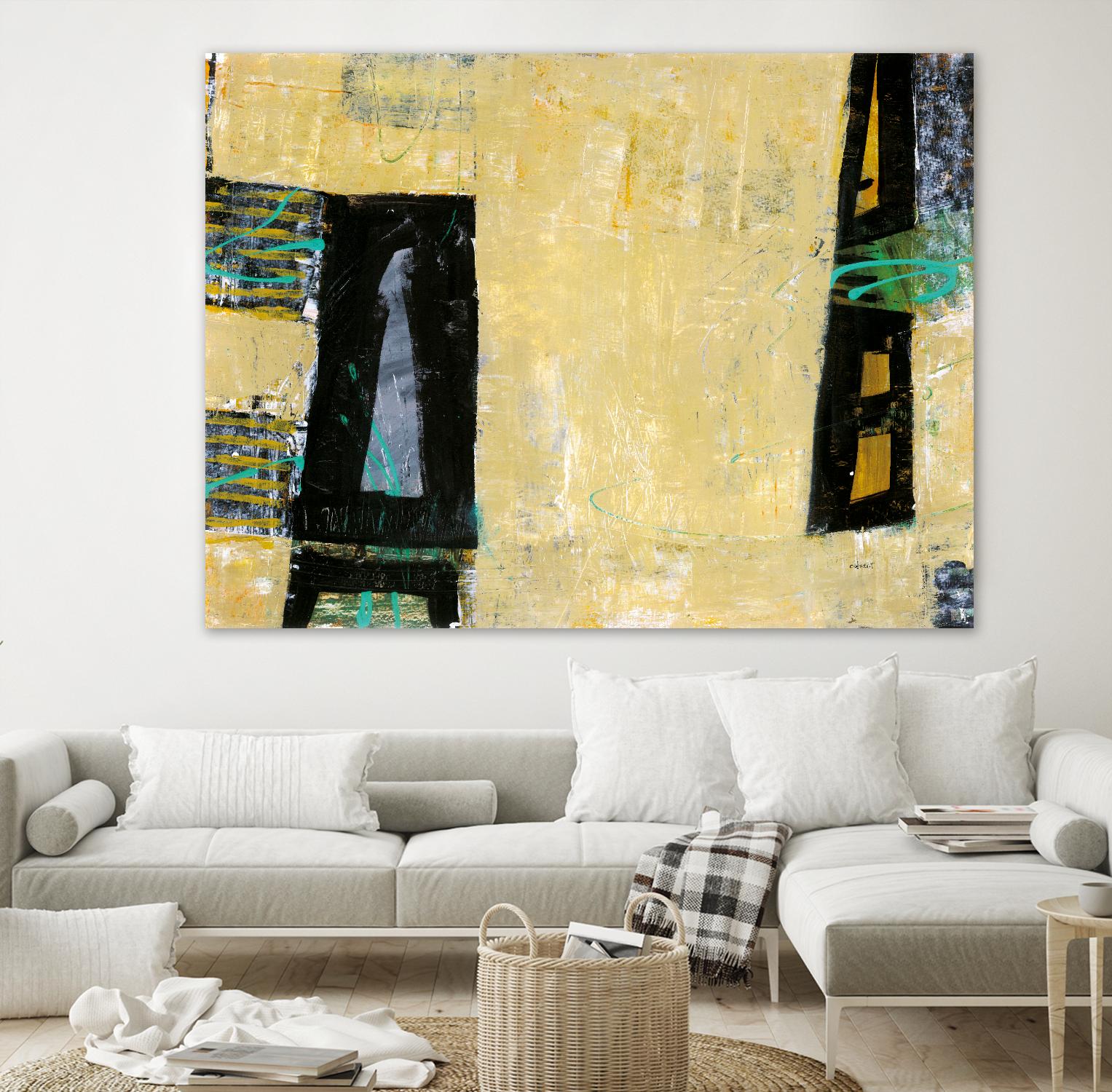 Grâce by Jacques Clement on GIANT ART - black abstract
