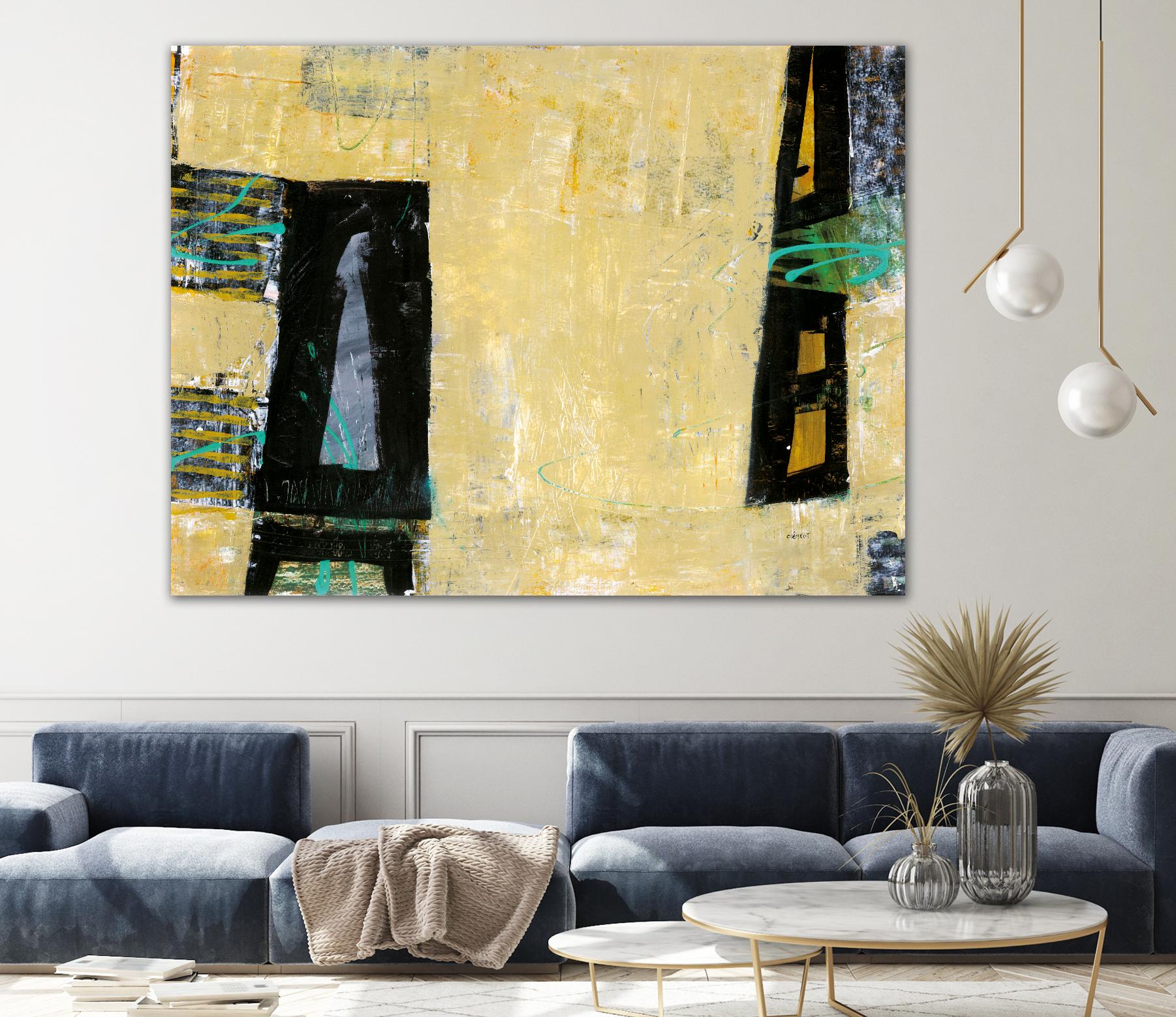 Grâce by Jacques Clement on GIANT ART - black abstract