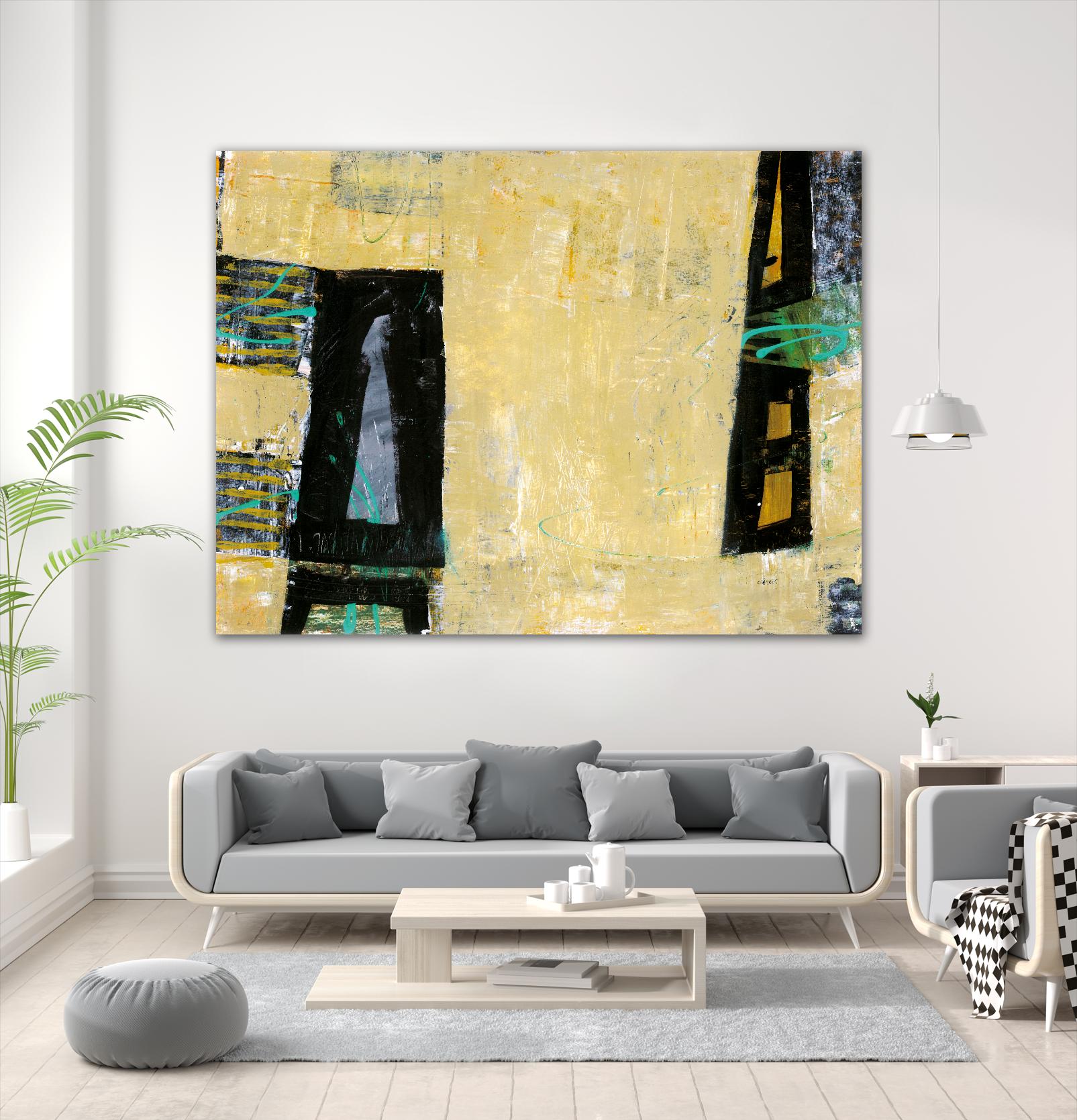 Grâce by Jacques Clement on GIANT ART - black abstract