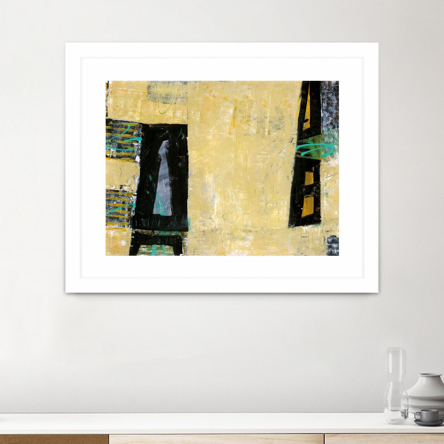 Grâce by Jacques Clement on GIANT ART - black abstract artistes du québec