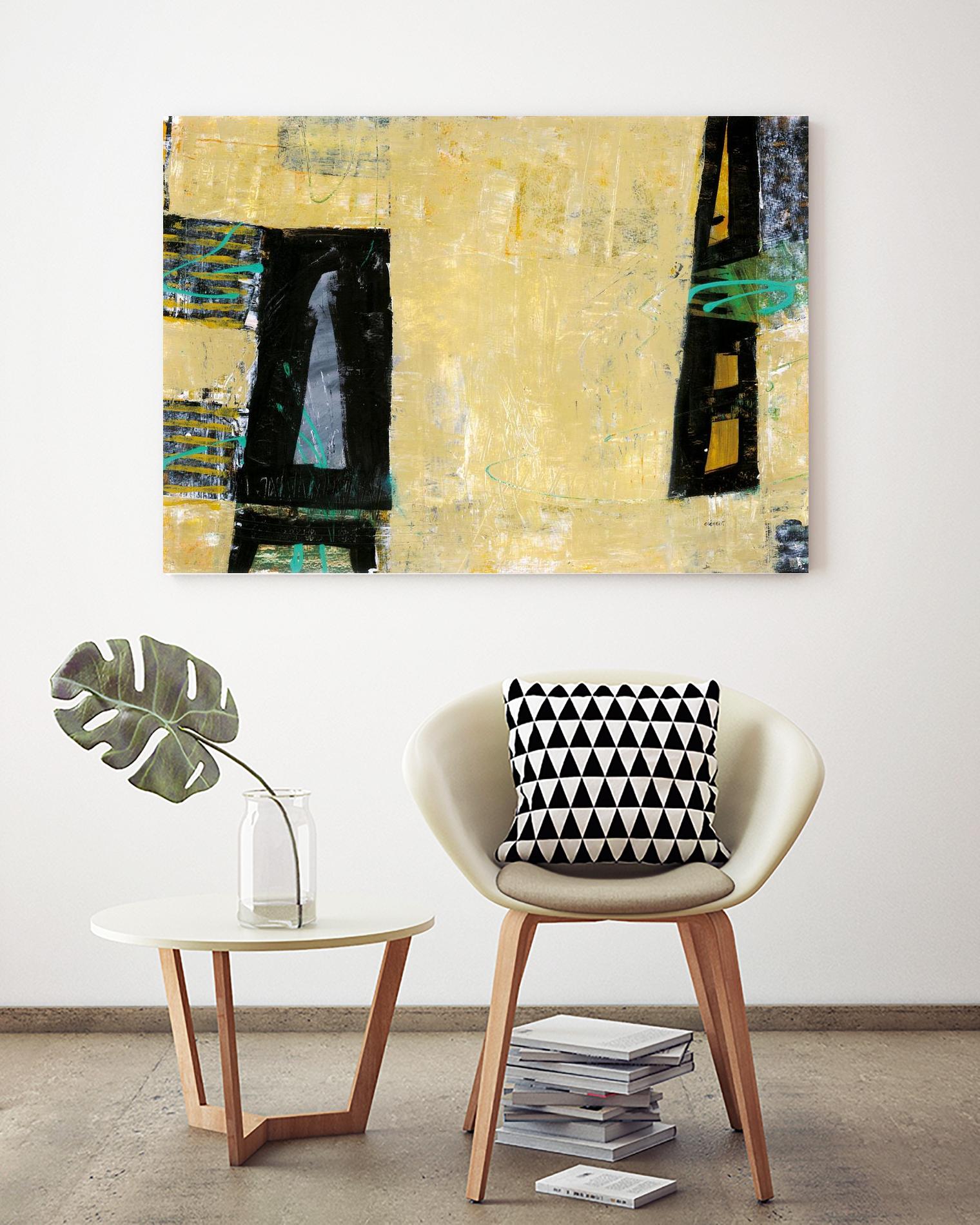 Grâce by Jacques Clement on GIANT ART - black abstract artistes du québec