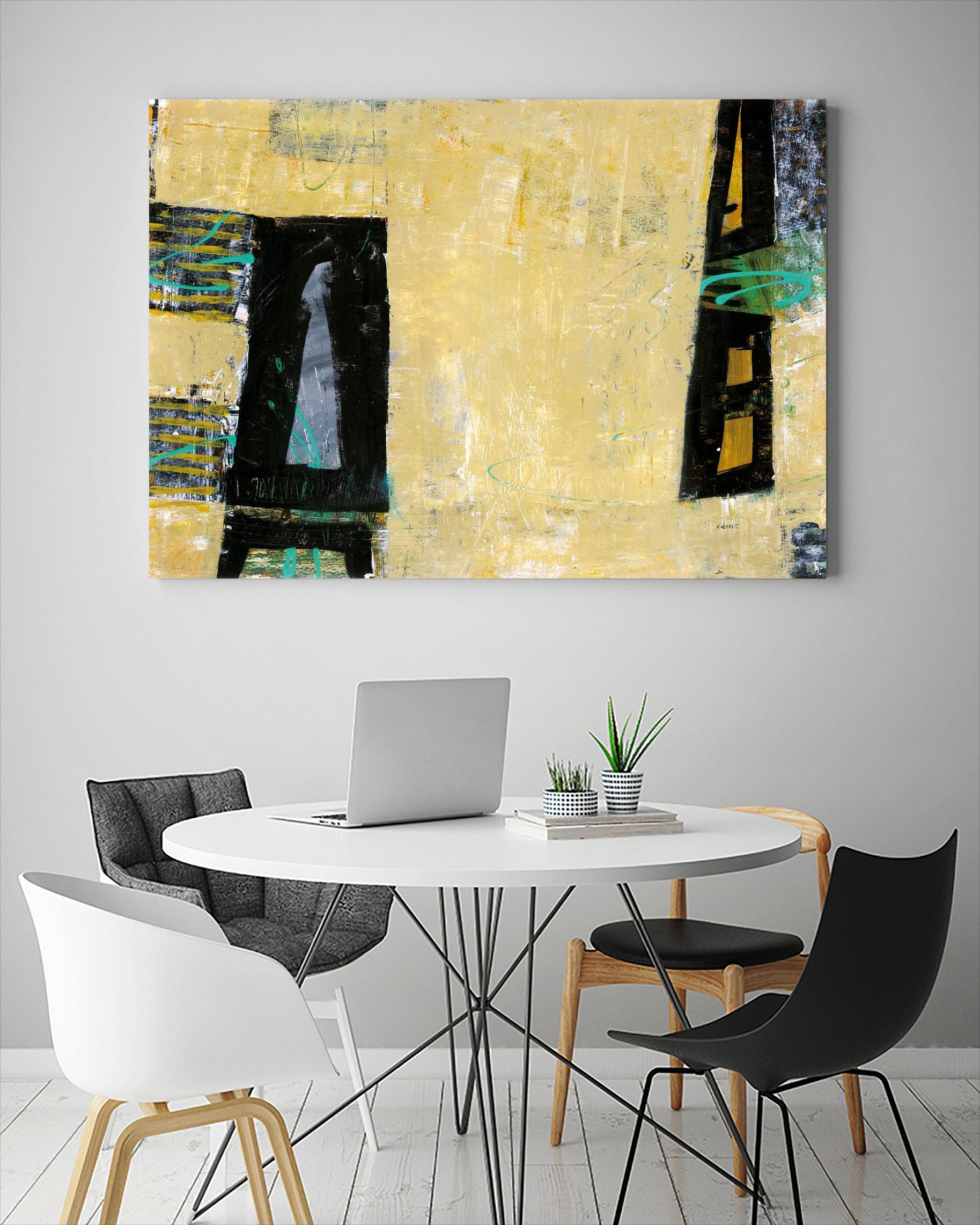 Grâce by Jacques Clement on GIANT ART - black abstract artistes du québec