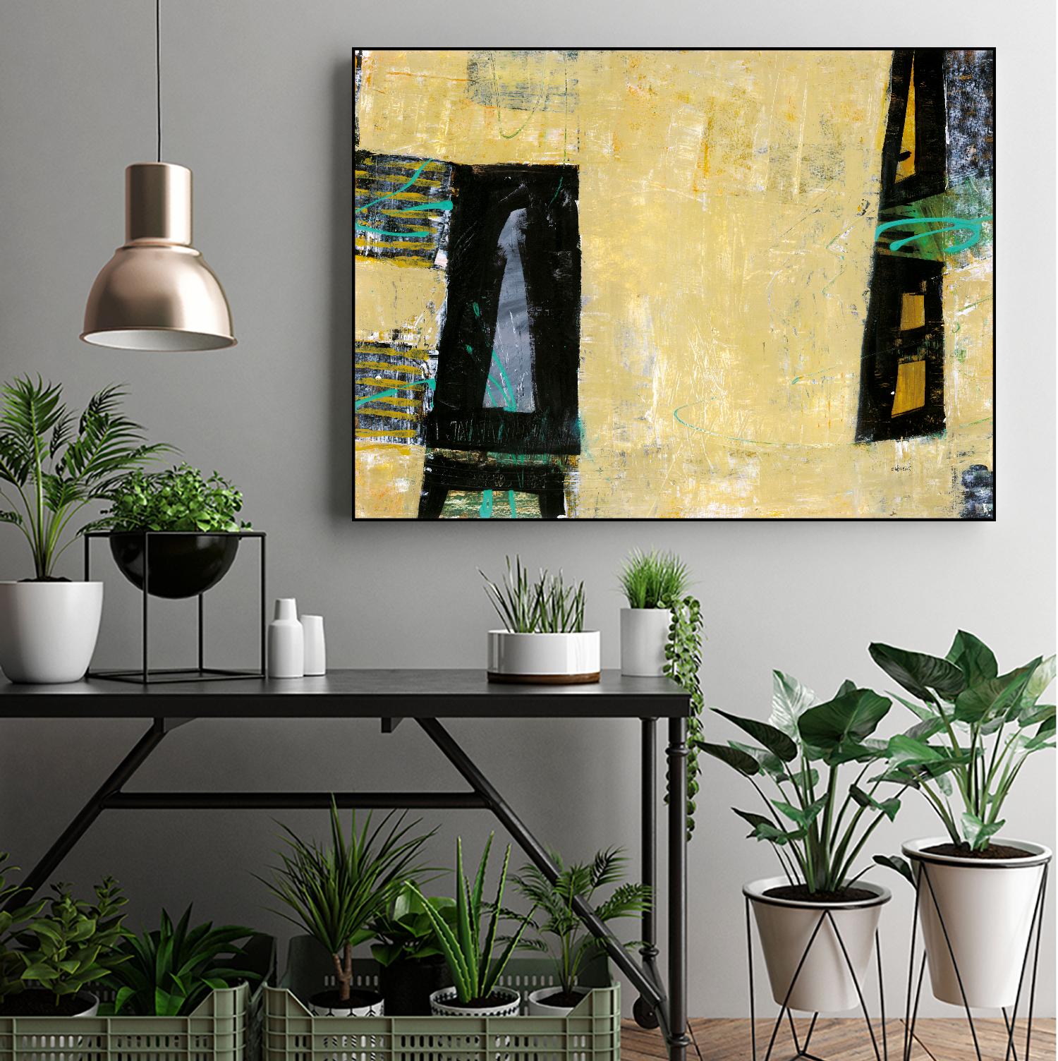 Grâce by Jacques Clement on GIANT ART - black abstract