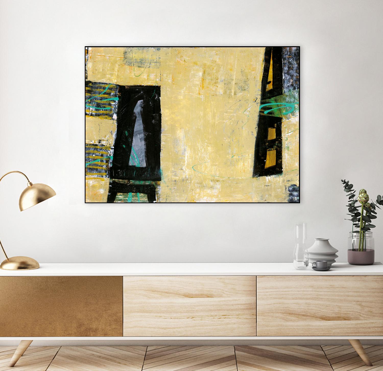 Grâce by Jacques Clement on GIANT ART - black abstract