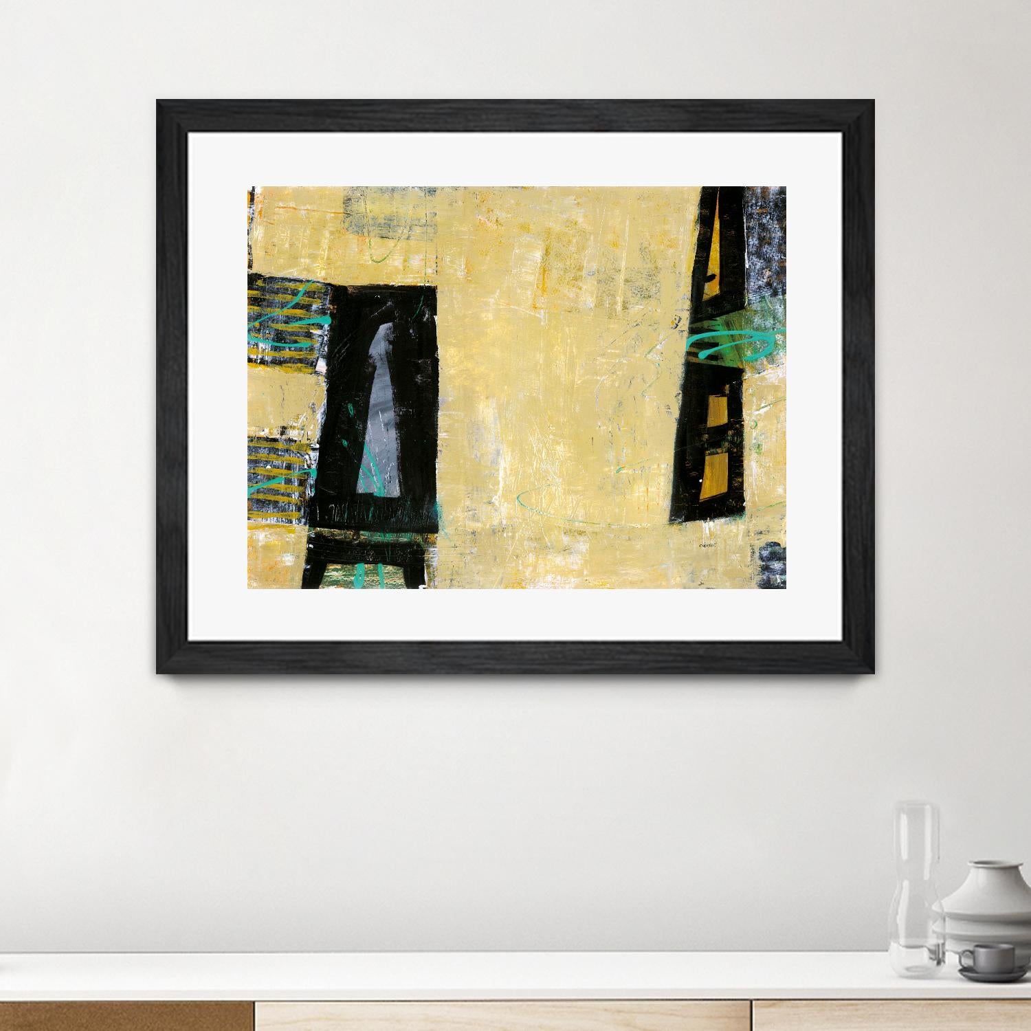 Grâce by Jacques Clement on GIANT ART - black abstract artistes du québec