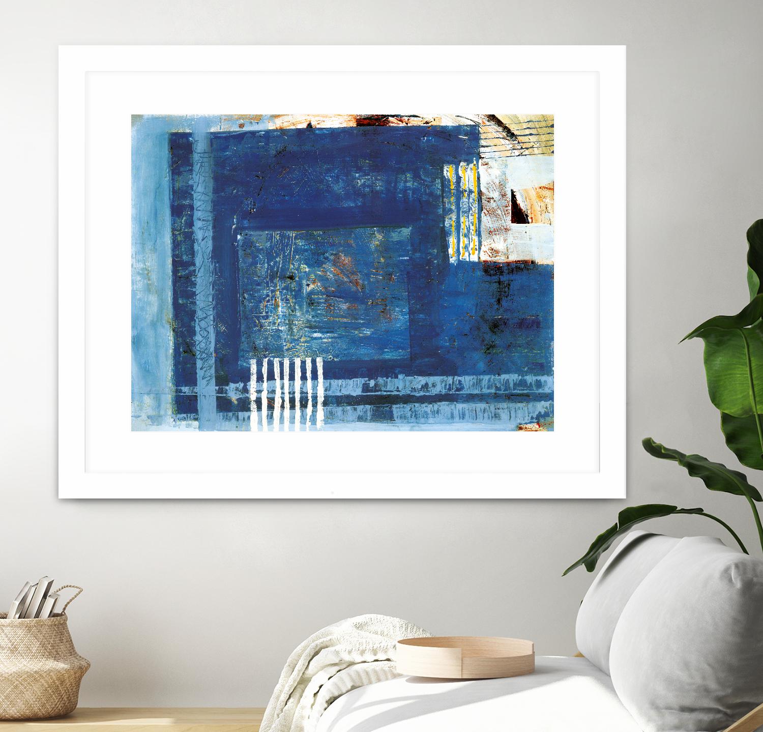 Douceur by Jacques Clement on GIANT ART - beige abstract