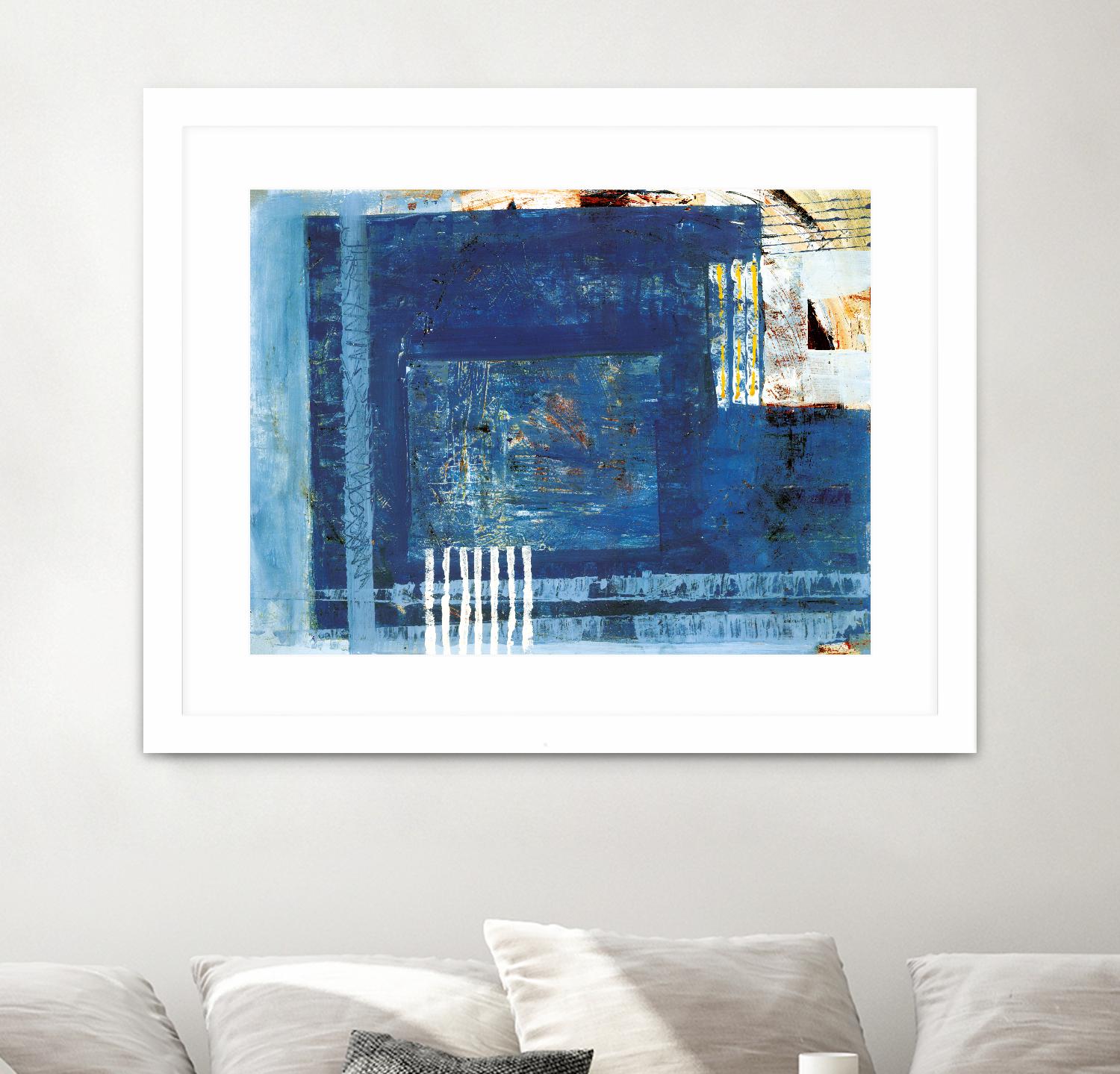 Douceur by Jacques Clement on GIANT ART - beige abstract