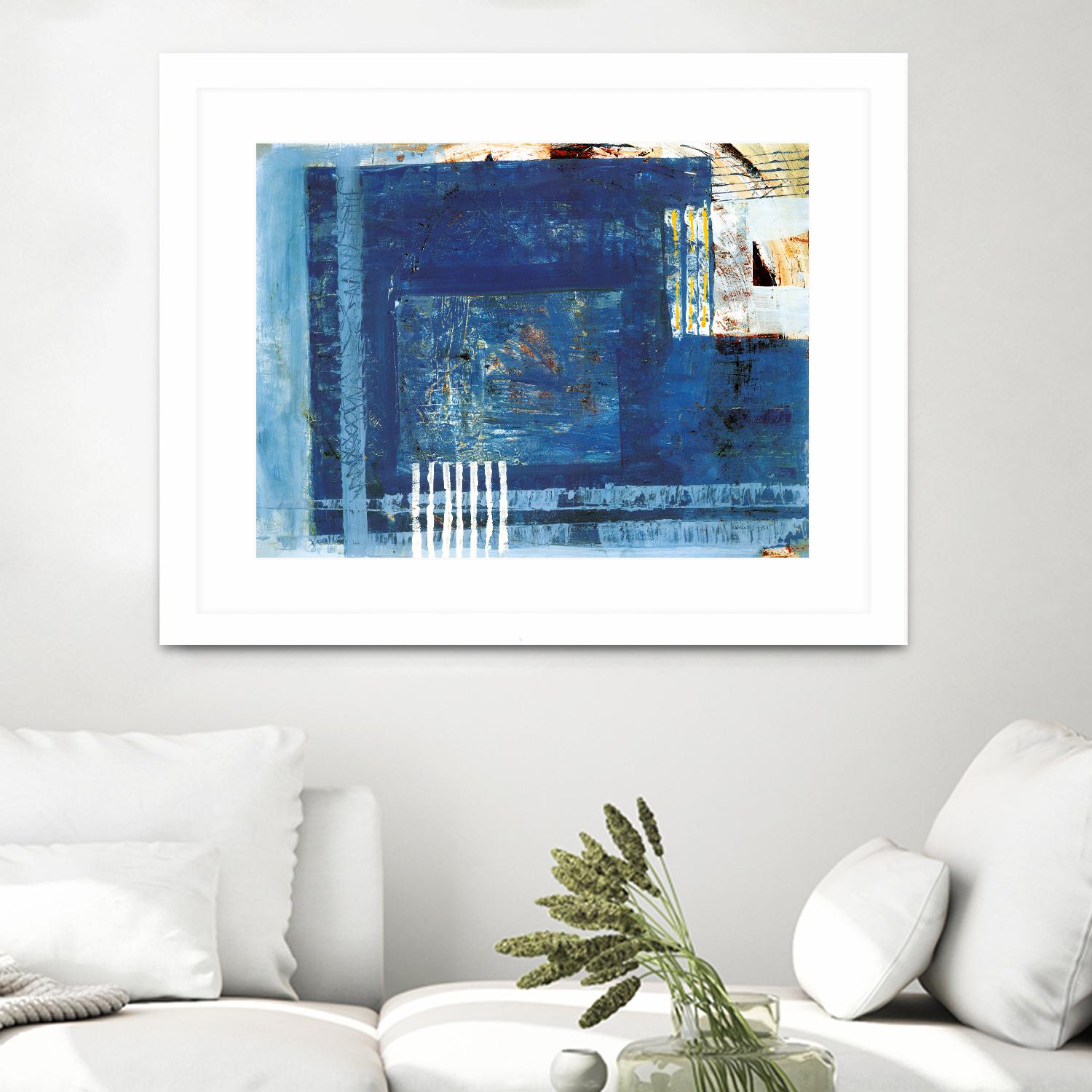 Douceur by Jacques Clement on GIANT ART - beige abstract