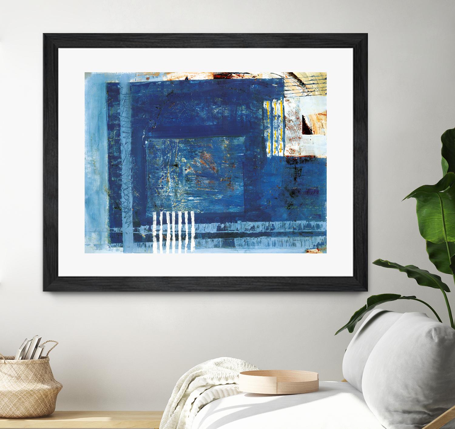 Douceur by Jacques Clement on GIANT ART - beige abstract