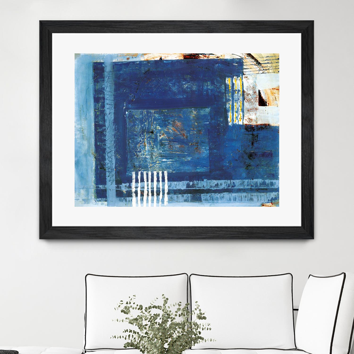 Douceur by Jacques Clement on GIANT ART - beige abstract