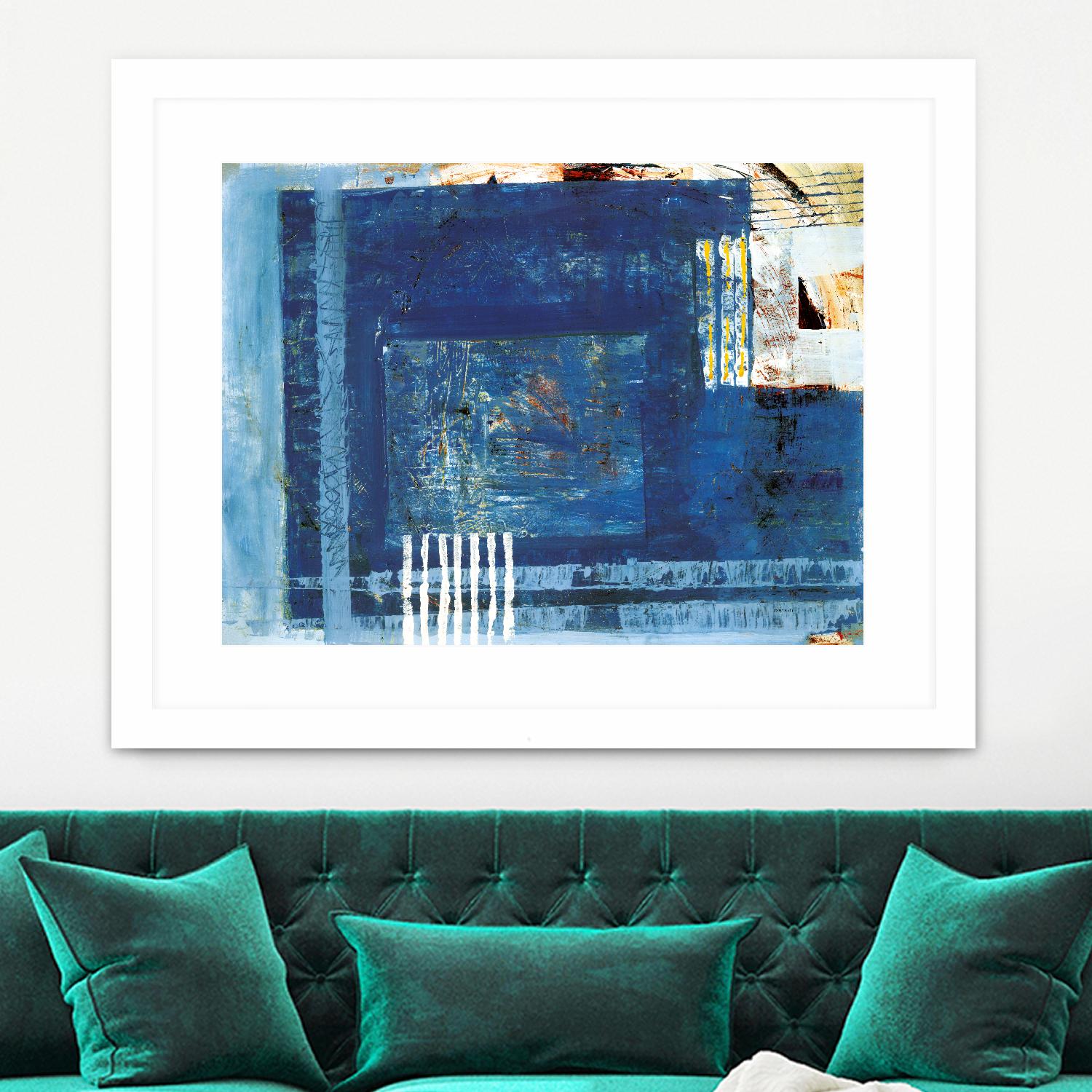 Douceur by Jacques Clement on GIANT ART - beige abstract