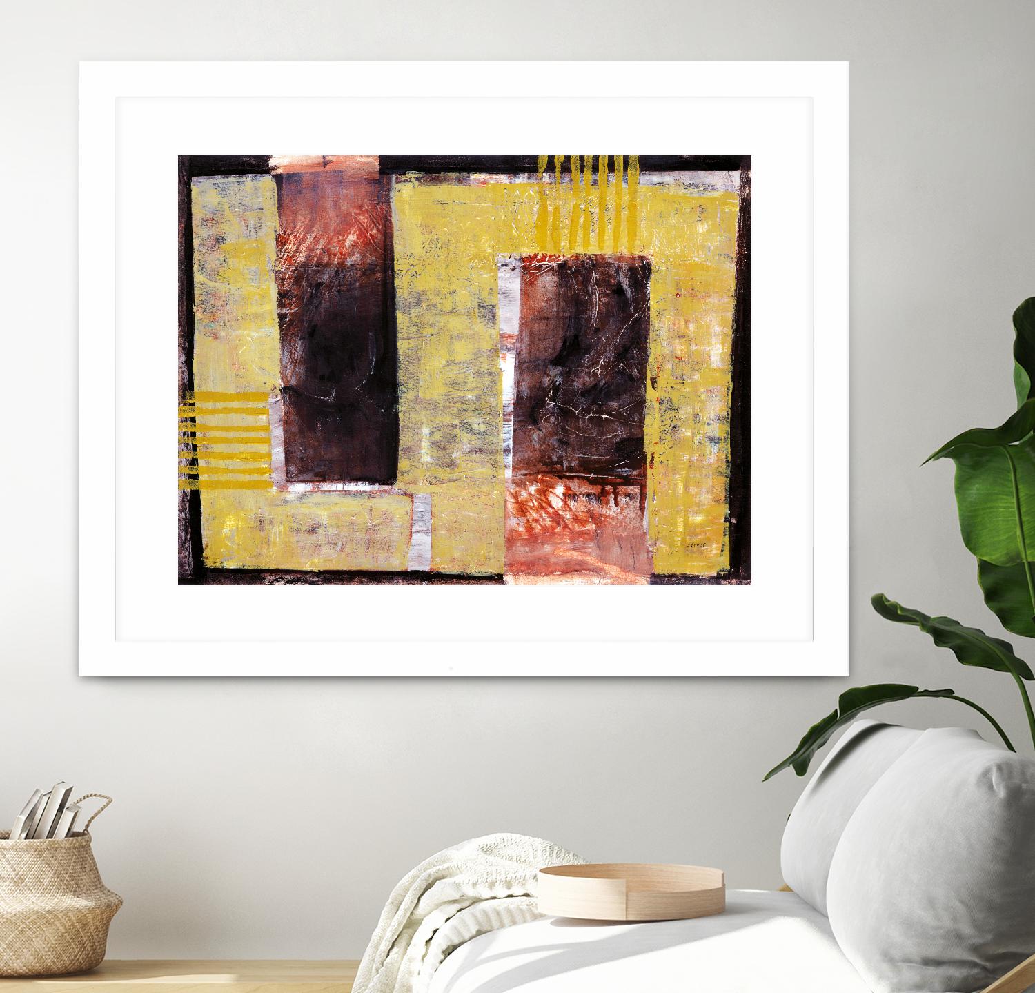 Délectation by Jacques Clement on GIANT ART - red abstract