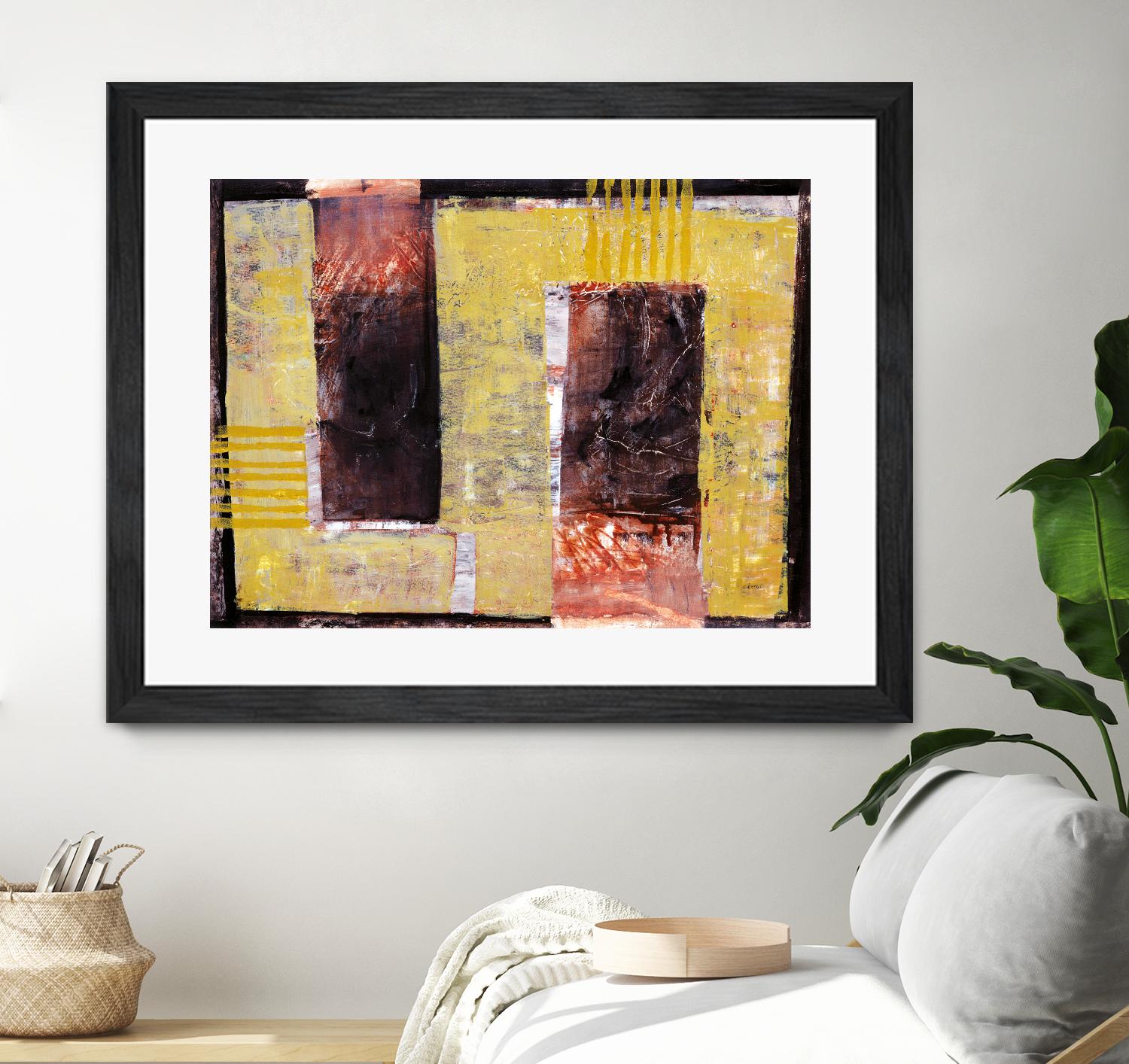 Délectation by Jacques Clement on GIANT ART - red abstract