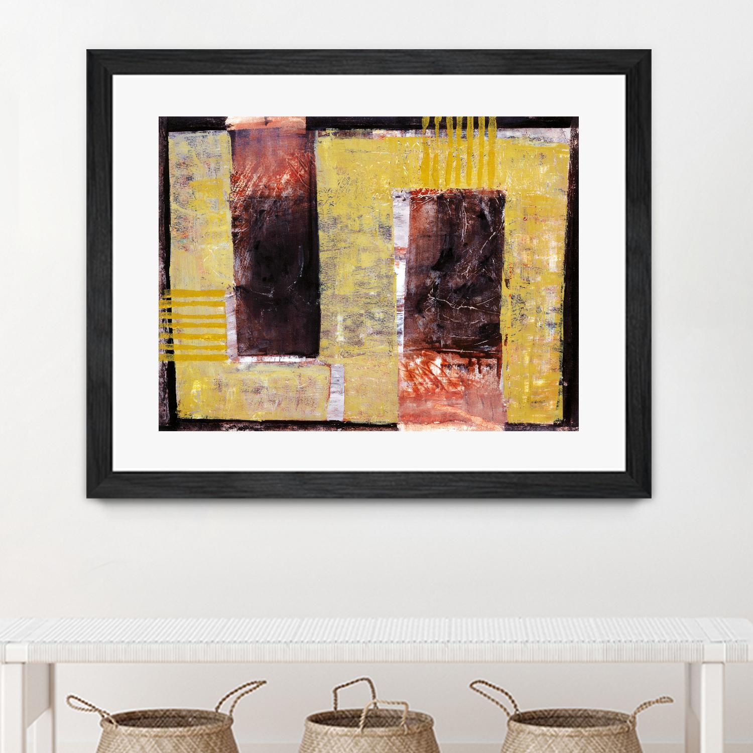 Délectation by Jacques Clement on GIANT ART - red abstract