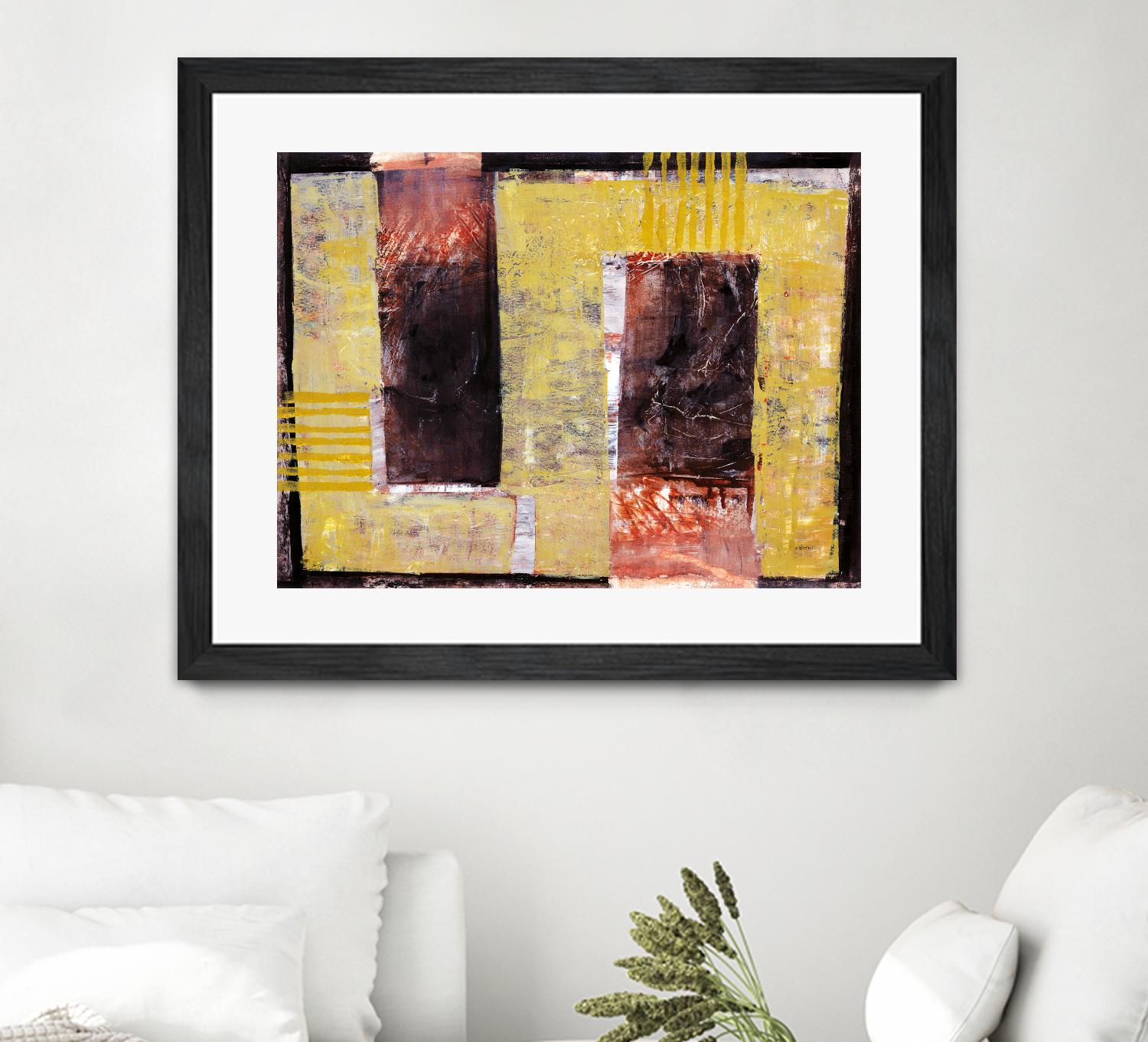 Délectation by Jacques Clement on GIANT ART - red abstract