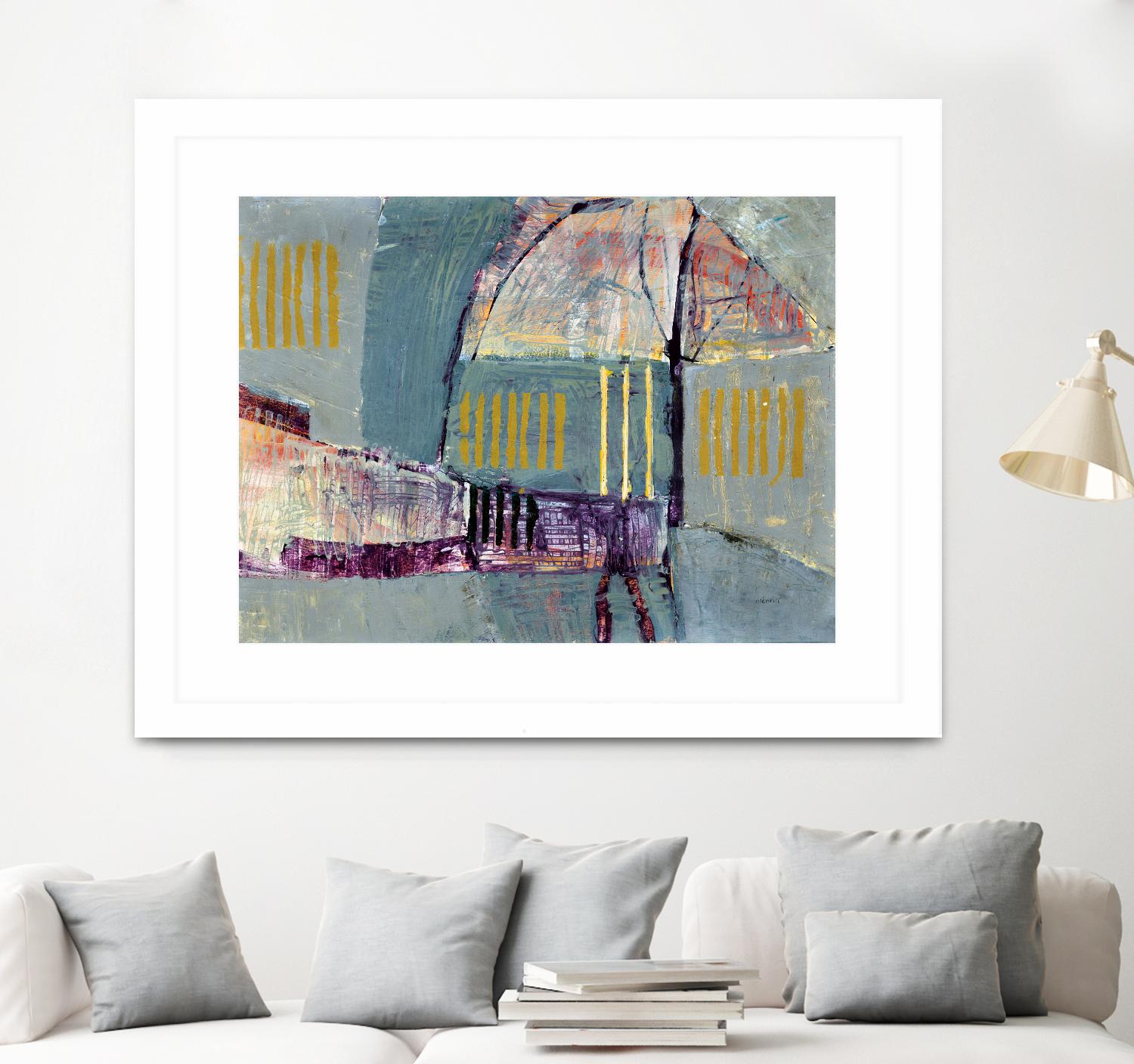 Symphonie by Jacques Clement on GIANT ART - yellow abstract artistes du québec