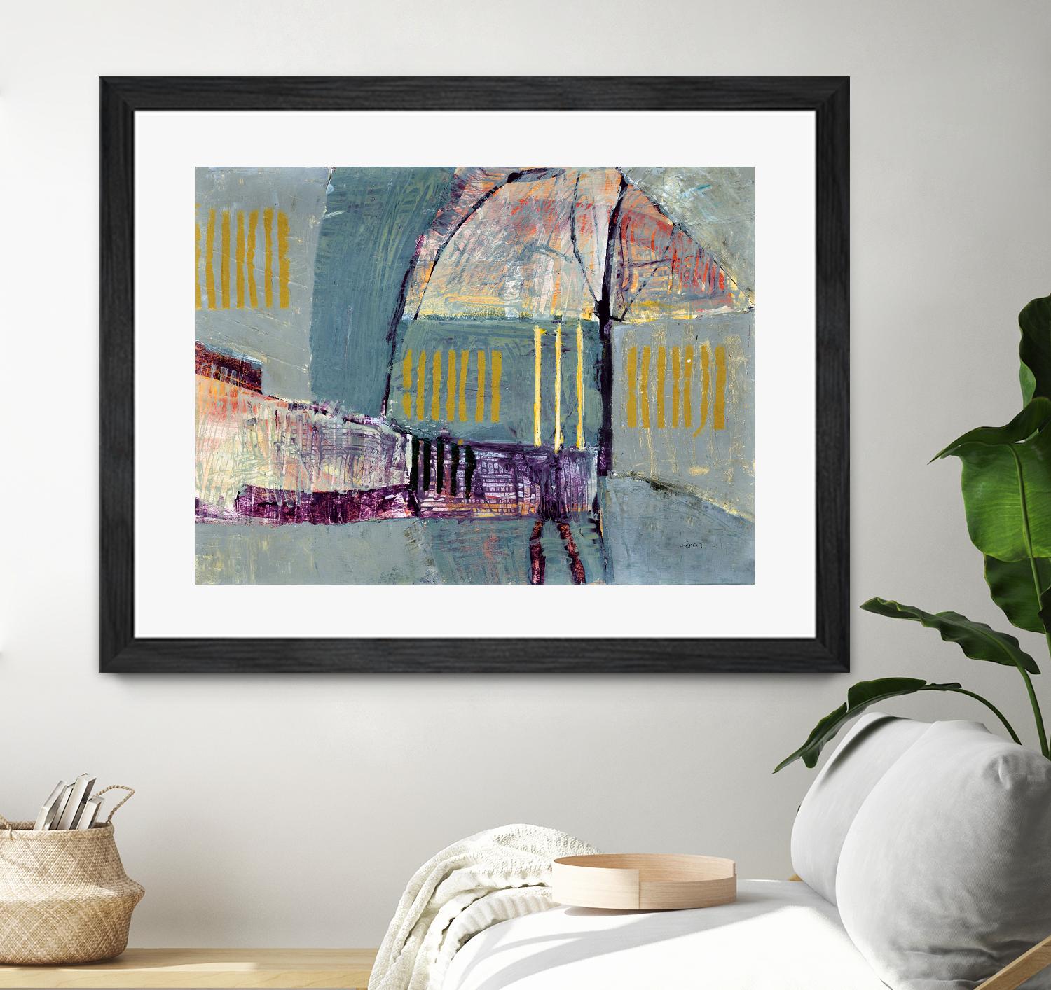 Symphonie by Jacques Clement on GIANT ART - yellow abstract artistes du québec