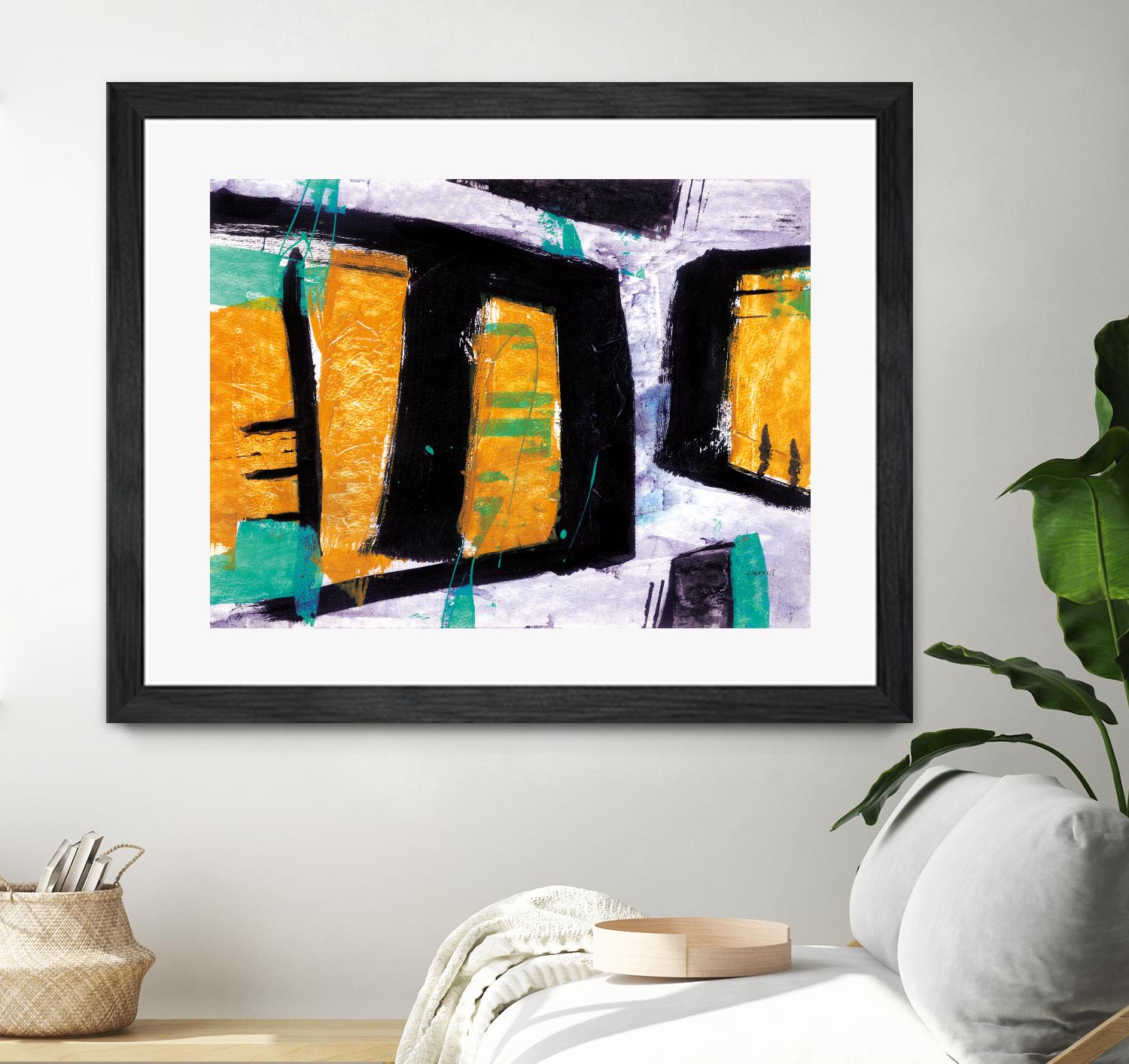 Suave by Jacques Clement on GIANT ART - green abstract