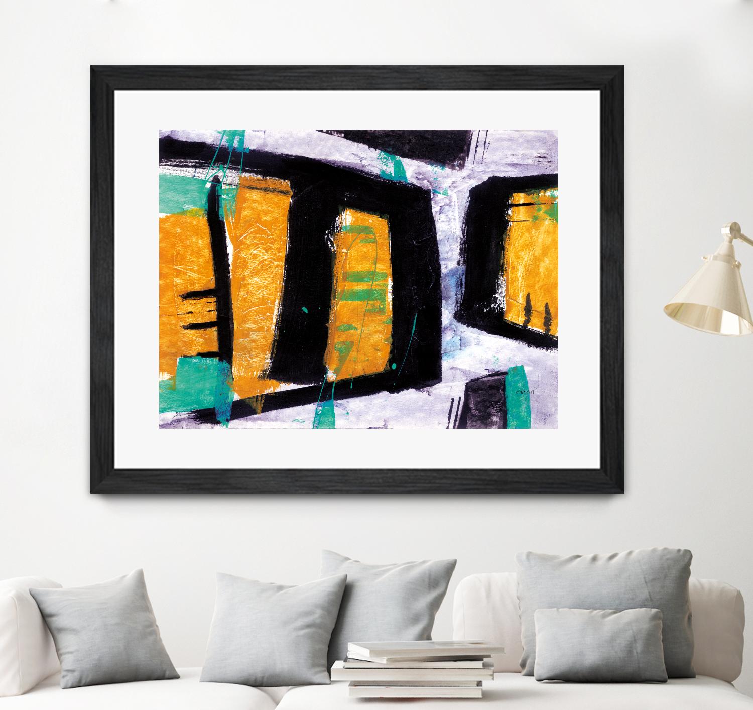 Suave by Jacques Clement on GIANT ART - green abstract